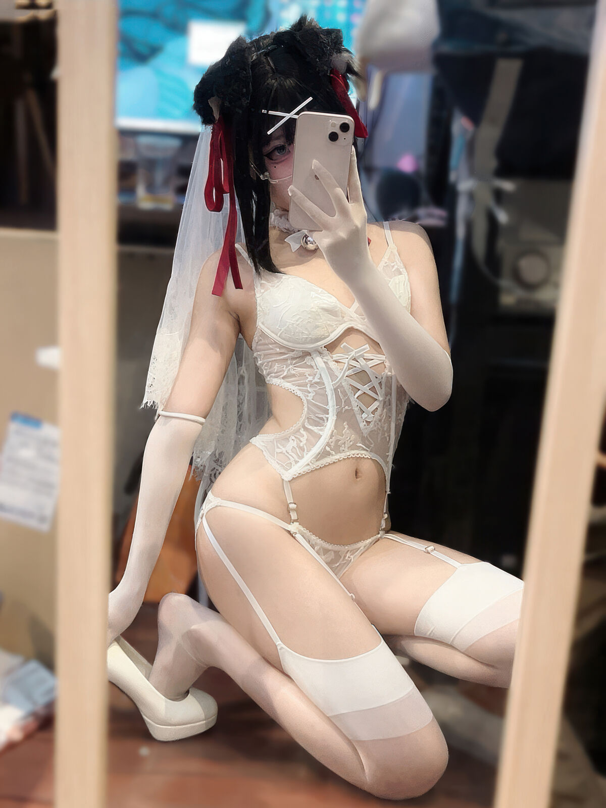 Coser@清水凪 - 小狗花嫁