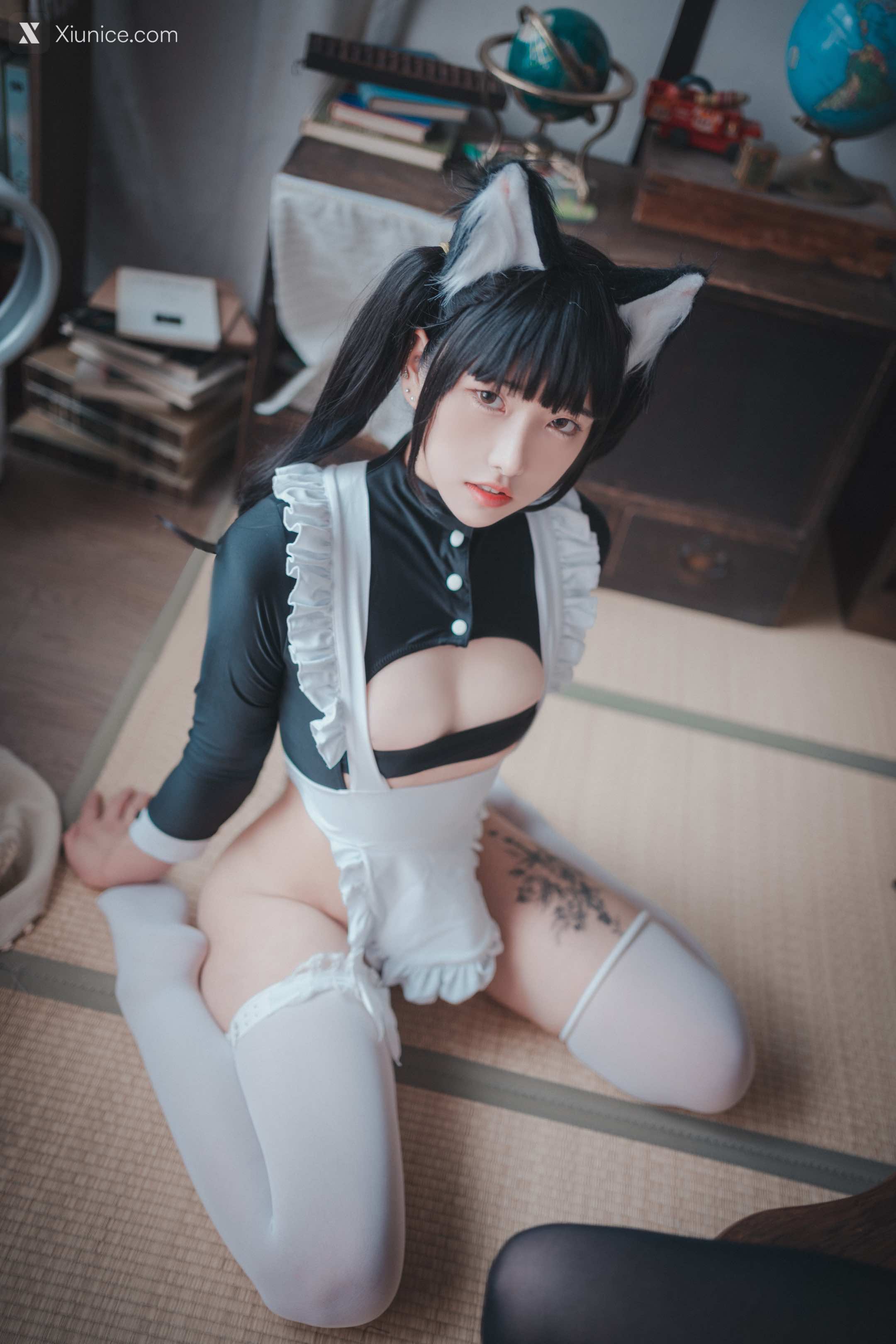 DJAWA Photo – Bambi (밤비) & Sonson (손손) – Maid Mansion W 4K