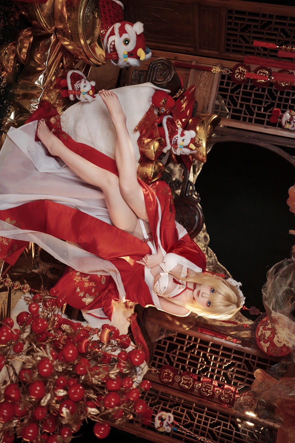 Cosplay Bangni邦尼 – 凉夜香雪