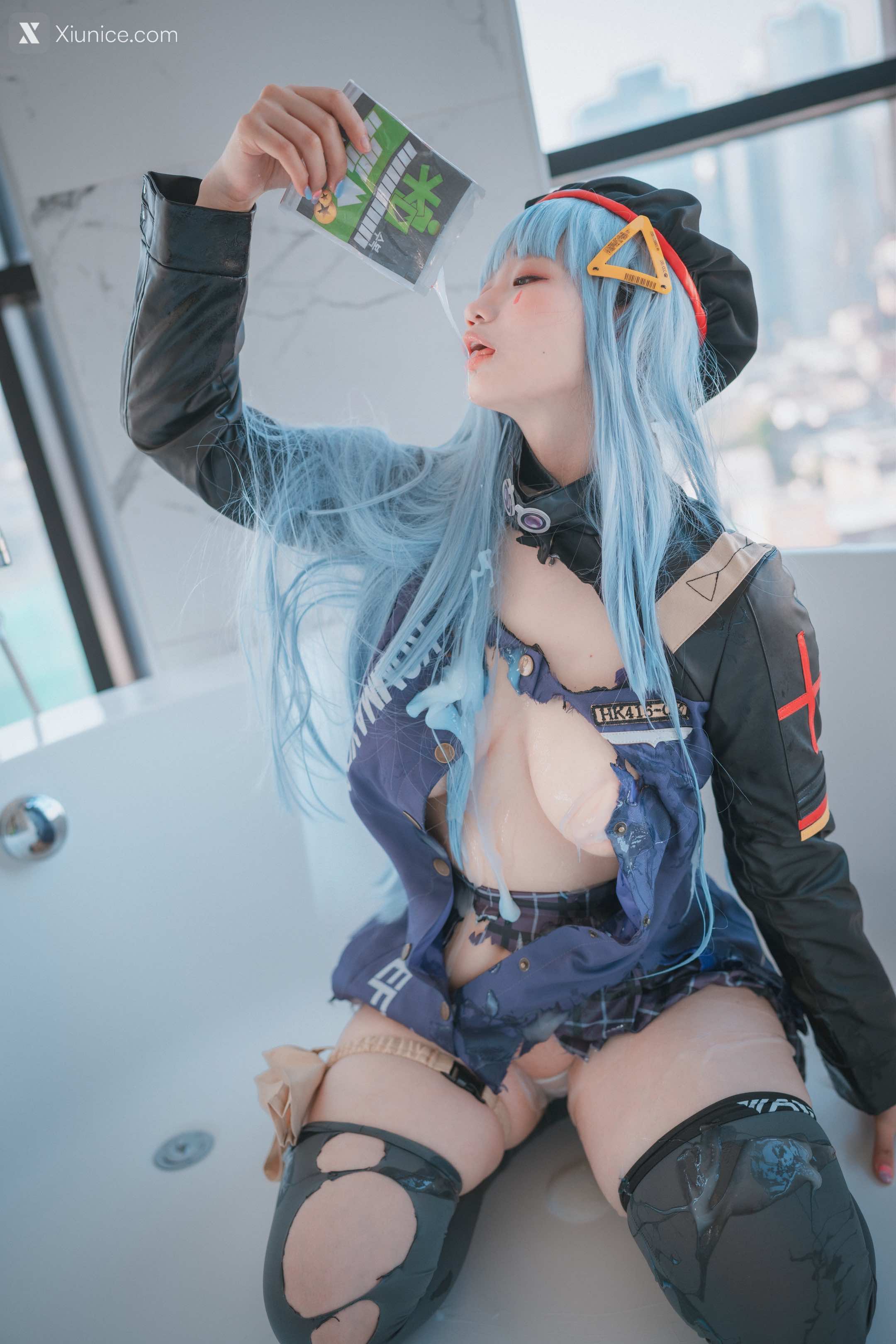DJAWA Photo – Mimmi (밈미) – Girls’ Frontline – HK416 (Damaged ver.) 4K