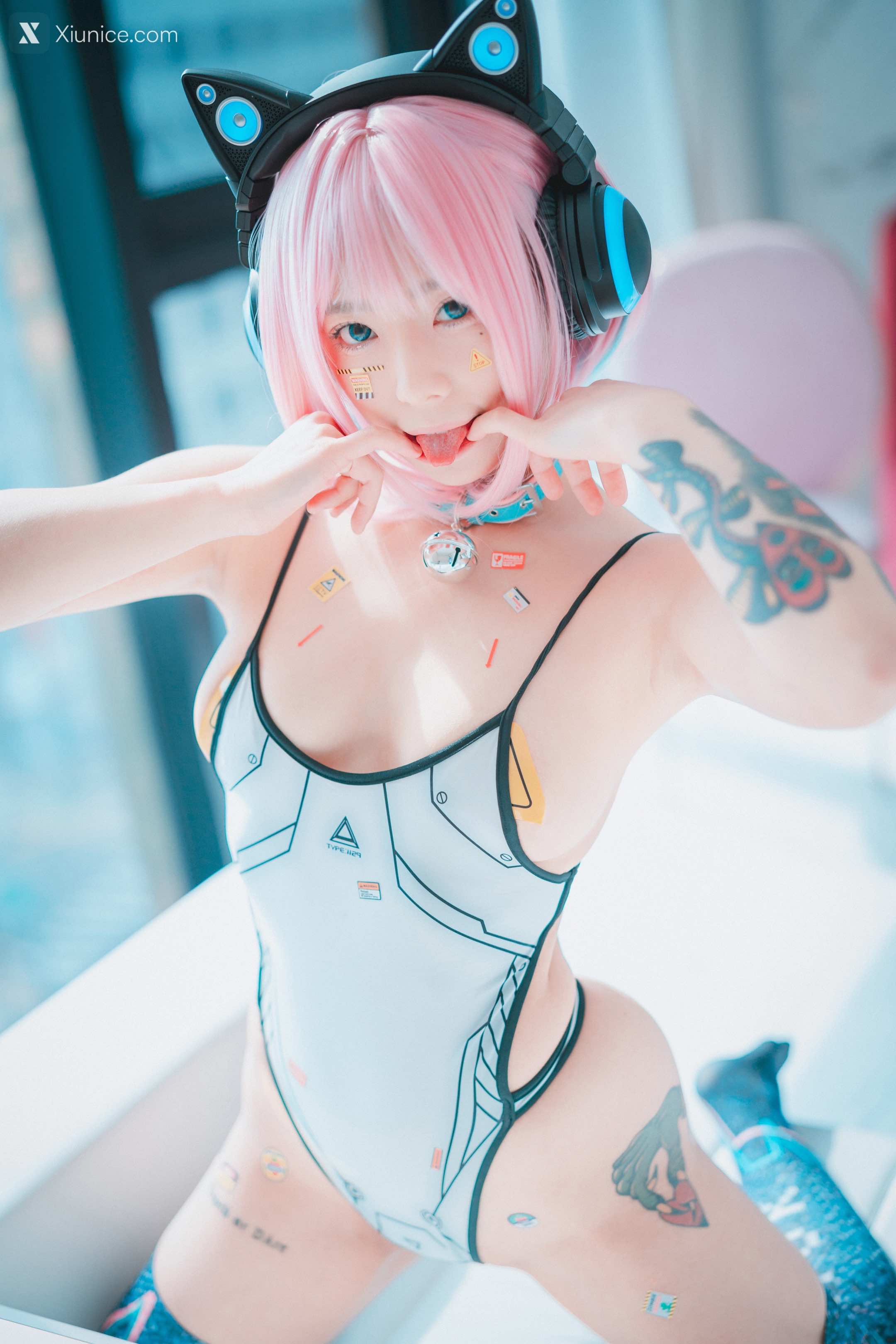 DJAWA Photo – Maruemon (마루에몽) – Caution Girl vs Athletic Girl 4K