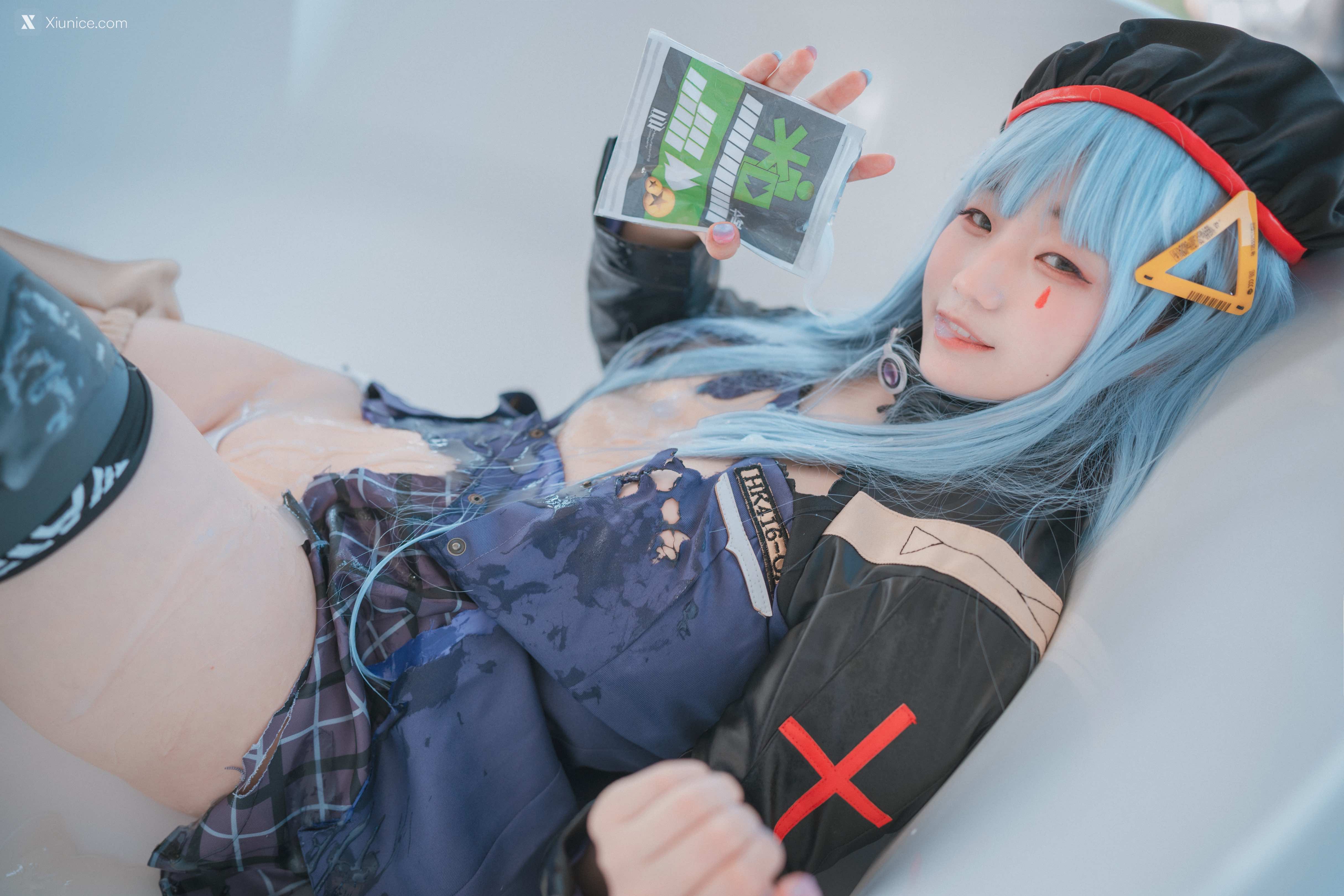 DJAWA Photo – Mimmi (밈미) – Girls’ Frontline – HK416 (Damaged ver.) 4K