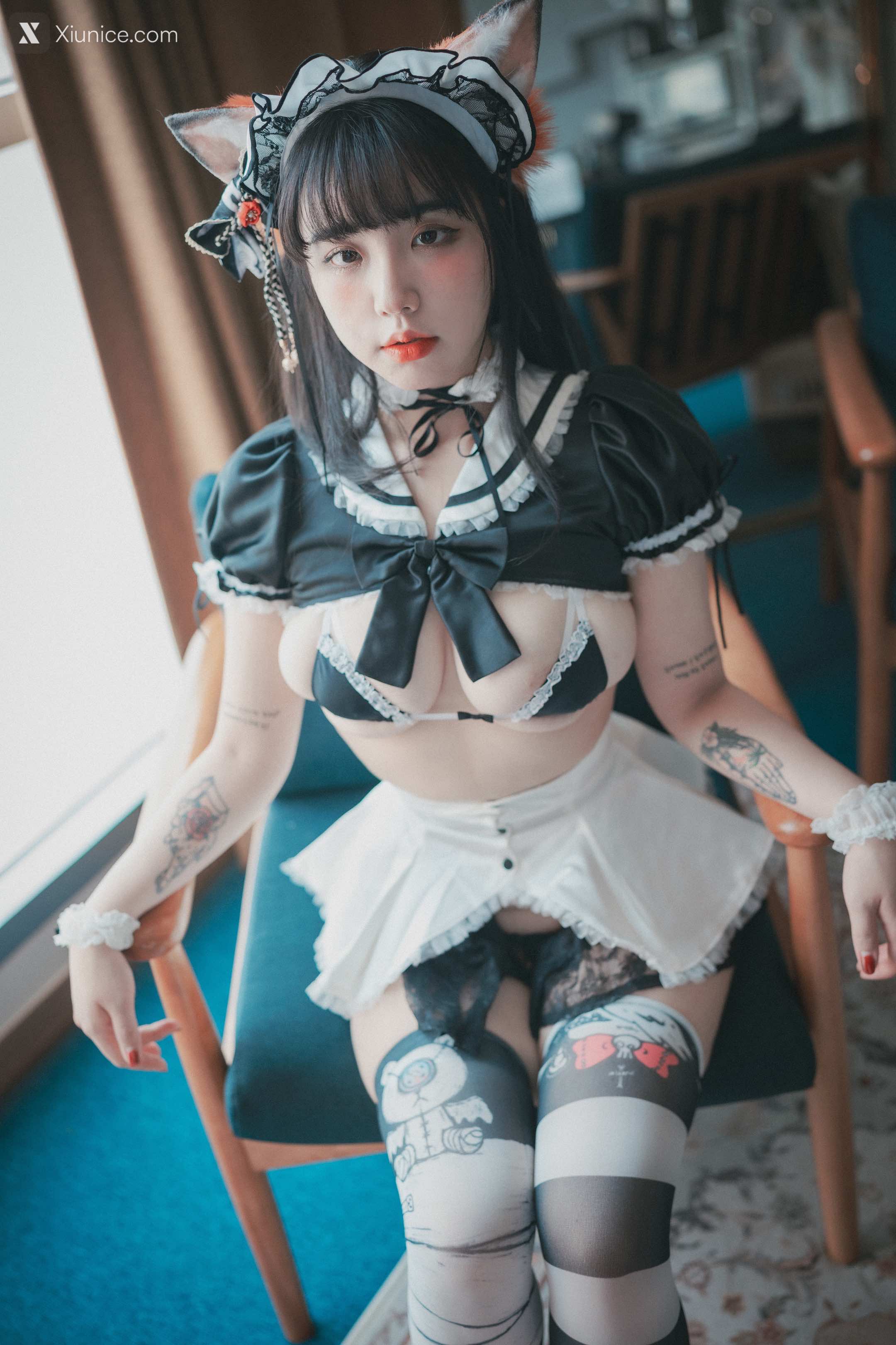 DJAWA Photo – Echi (이치) – Maid Mansion Nº3 (+S.Ver) 4K