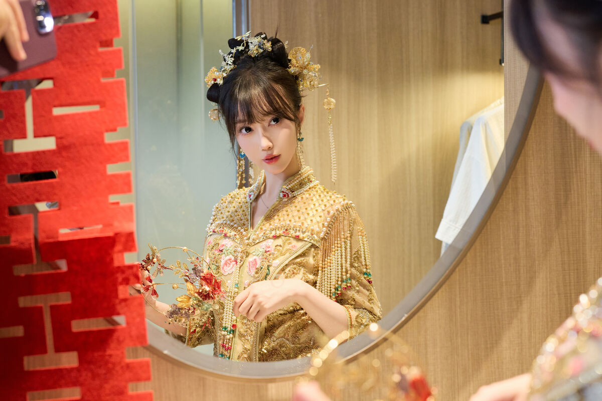 内购无水印 Yue Er Yue Er 玥儿玥er - 秀人网模特 性感秀禾服