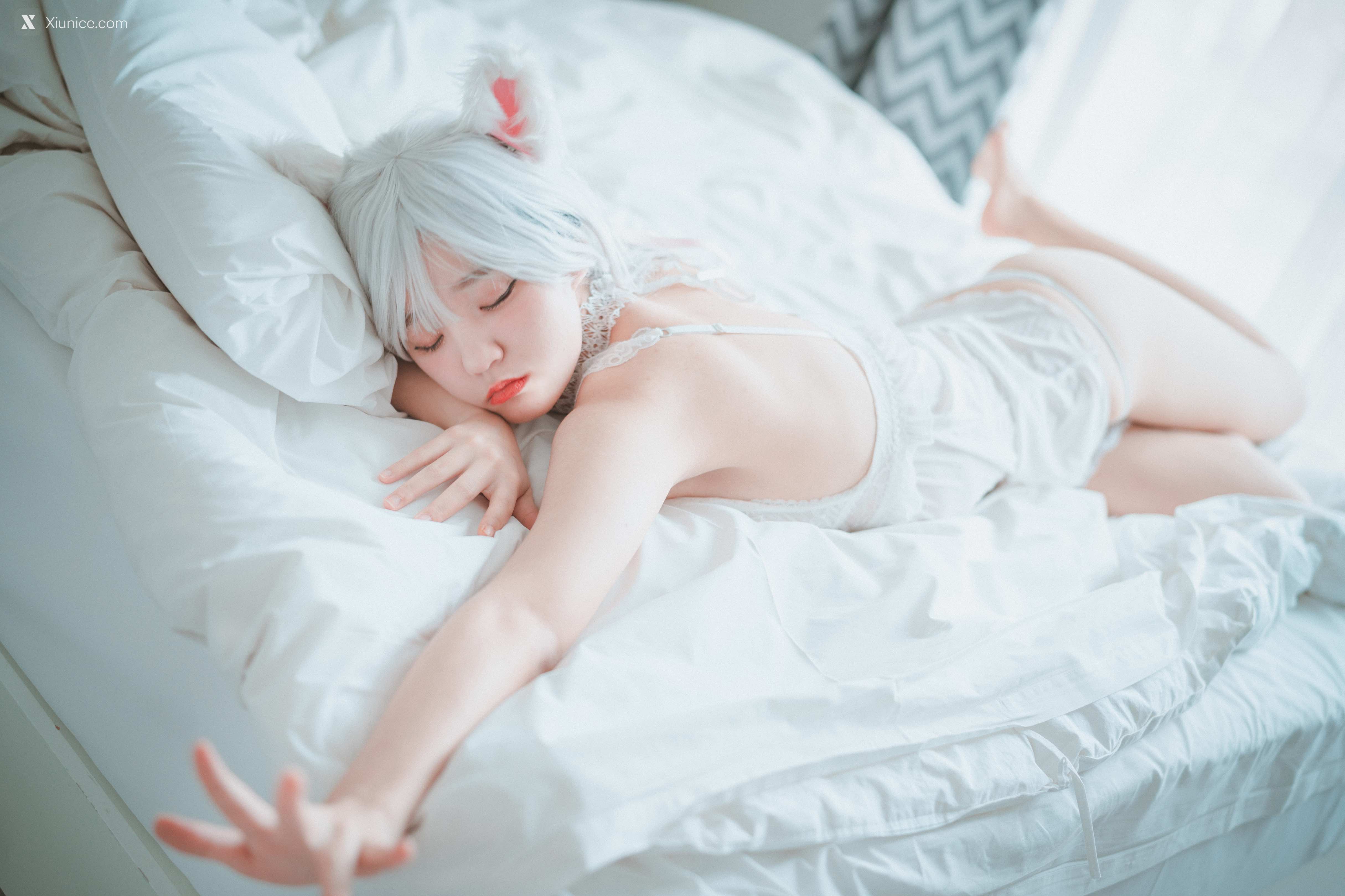 DJAWA Photo – Jeong Jenny (정제니) – Schwarz und Wei Katzenmädchen (Full Ver) 4K