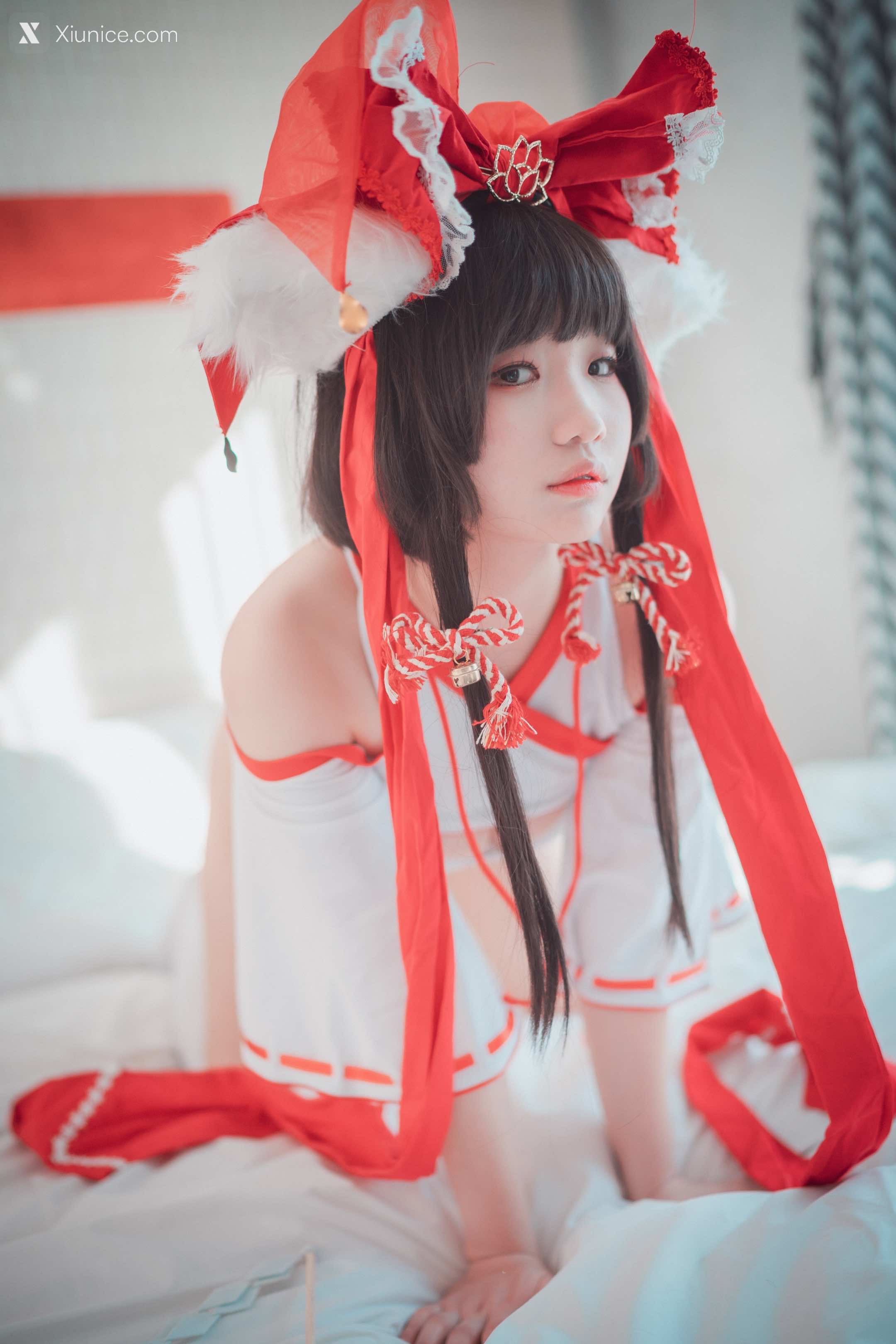 DJAWA Photo – Mimmi (밈미) – Kitsune Miko (A ver) 4K