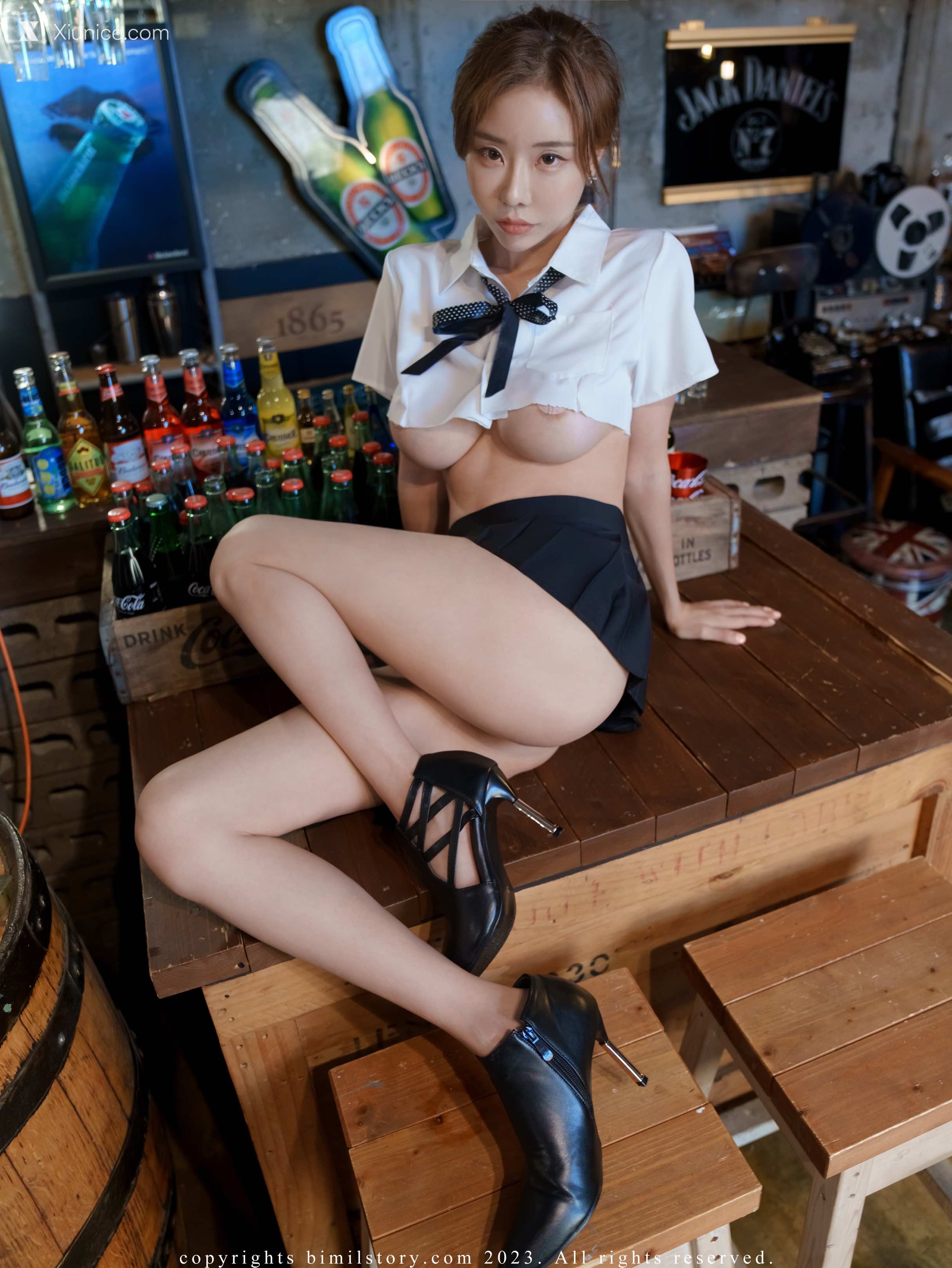 Bimilstory Siwon (시원) Vol.05 Part-timer at a Cafe 4K