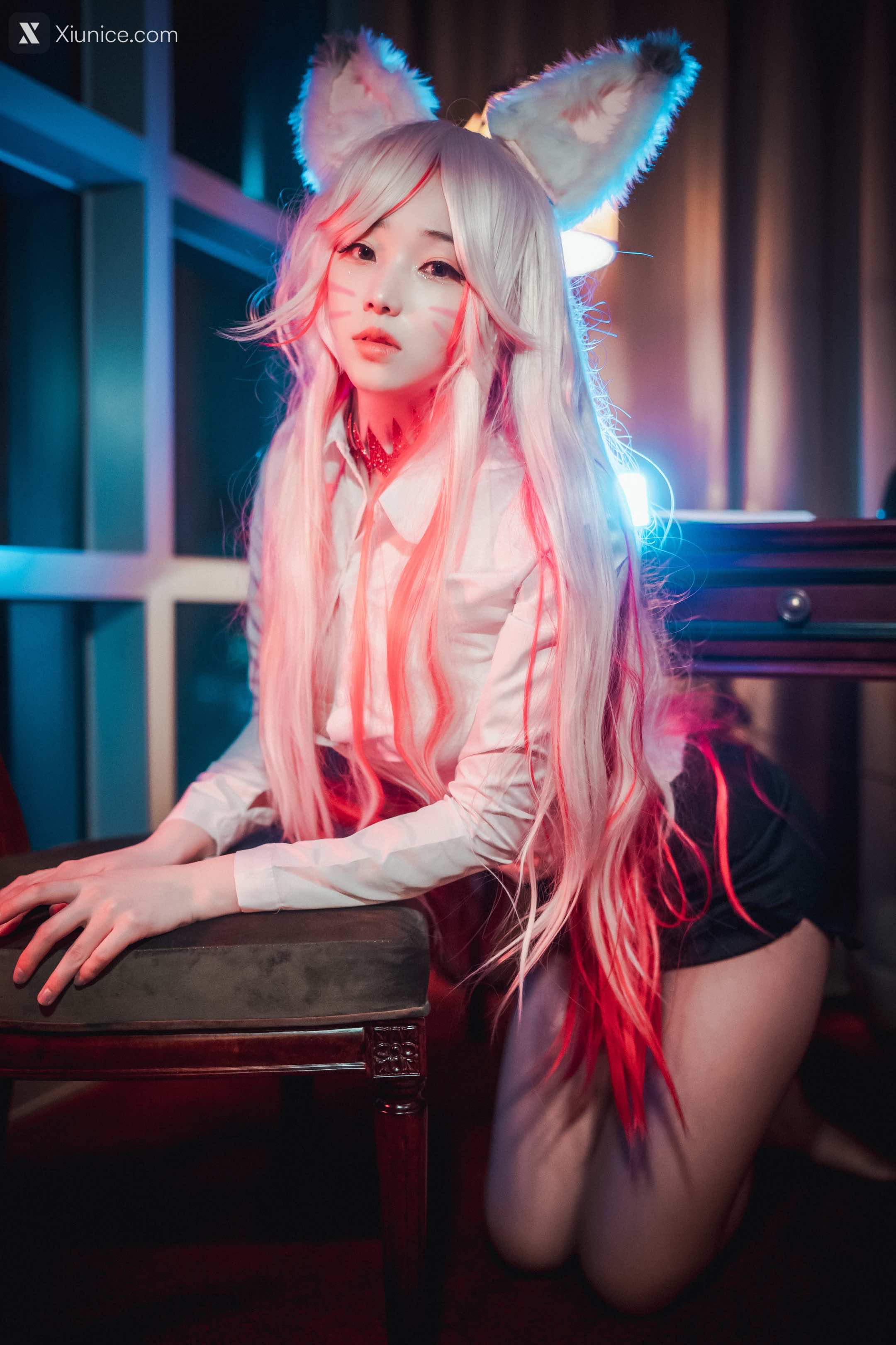DJAWA Photo – Bambi (밤비) – “Kumiho in the Office” – Destiny Child – Nine-Tailed Fox Tamamo 4K