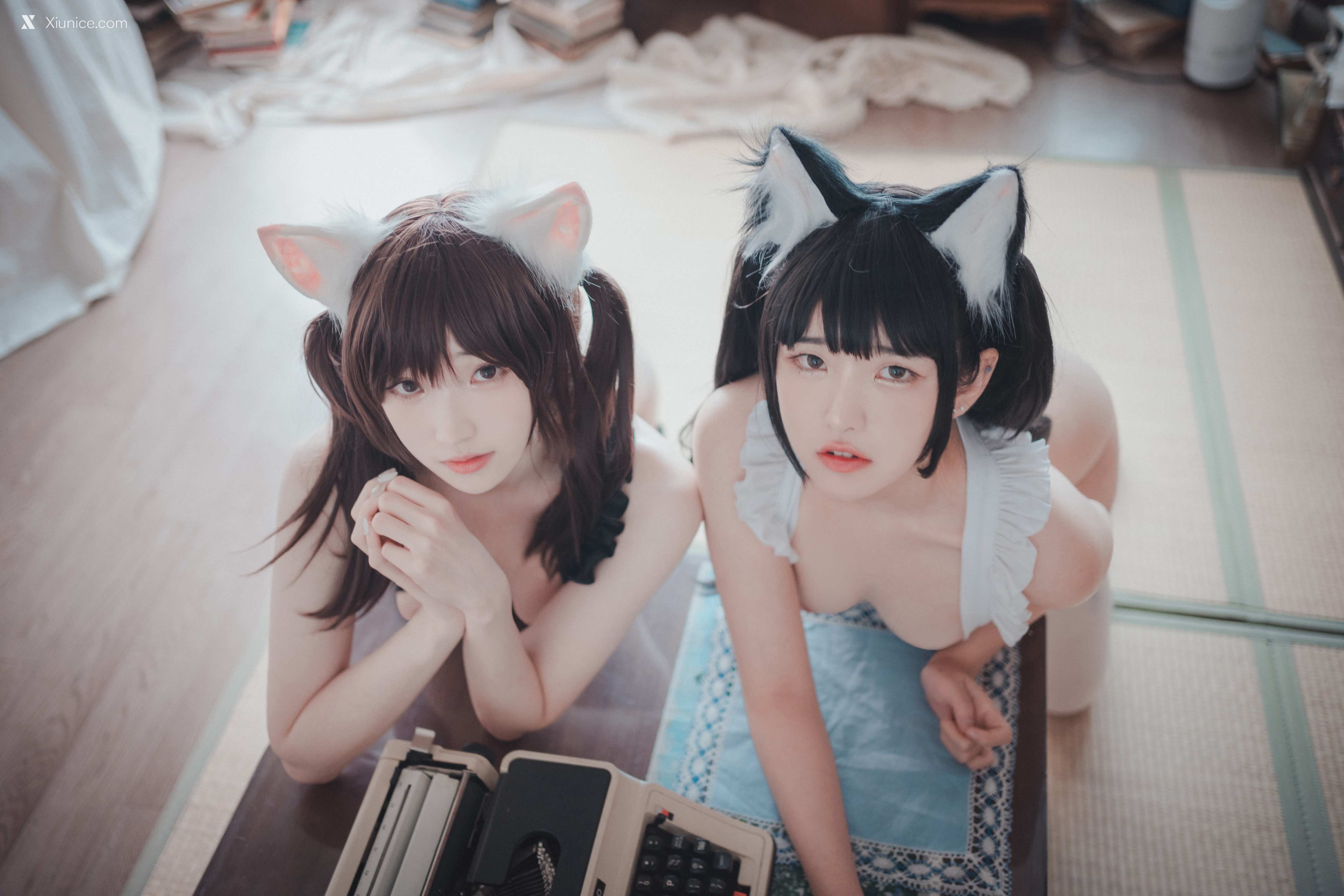 DJAWA Photo – Bambi (밤비) & Sonson (손손) – Maid Mansion W 4K