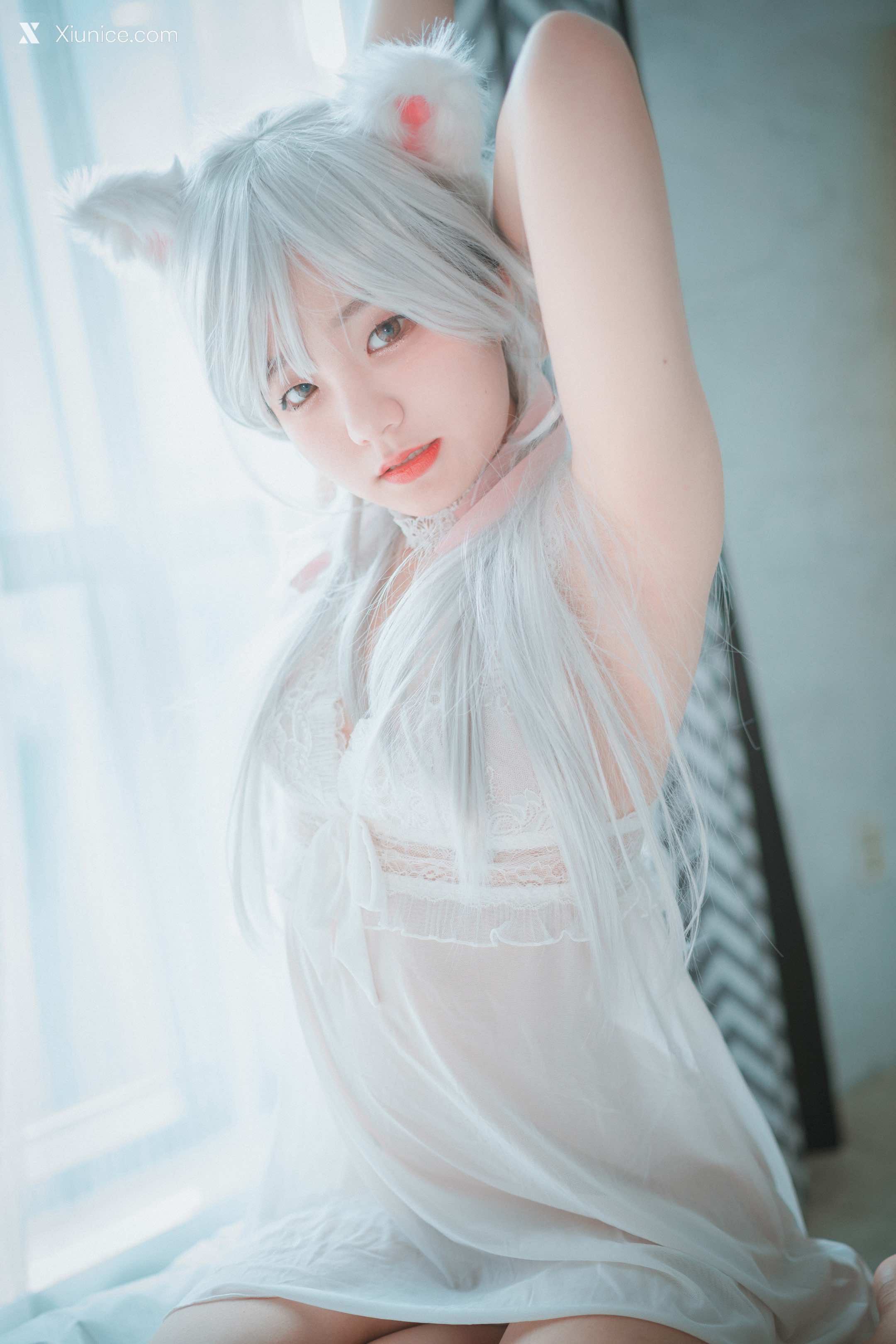 DJAWA Photo – Jeong Jenny (정제니) – Schwarz und Wei Katzenmädchen (Full Ver) 4K