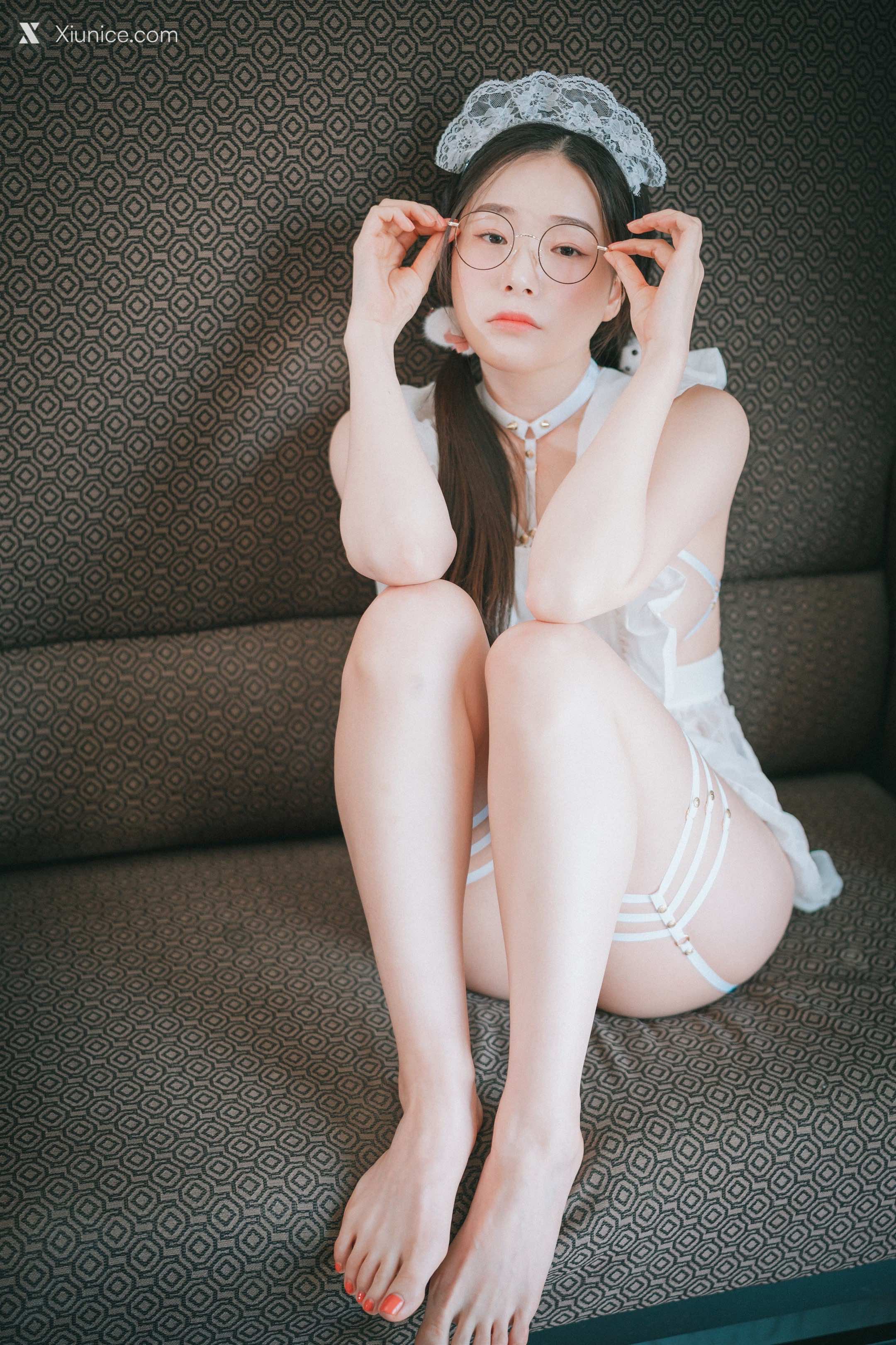 DJAWA Photo – Pia (피아) – Sheer Chiffon Apron 4K
