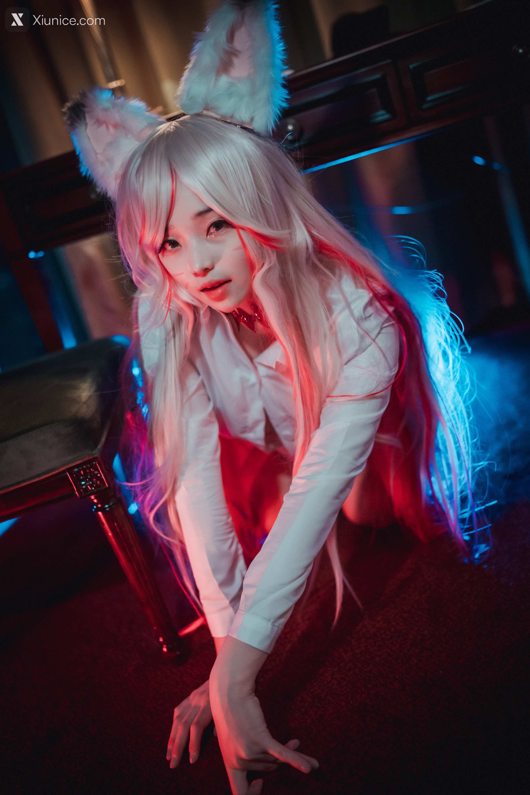 DJAWA Photo – Bambi (밤비) – “Kumiho in the Office” – Destiny Child – Nine-Tailed Fox Tamamo 4K