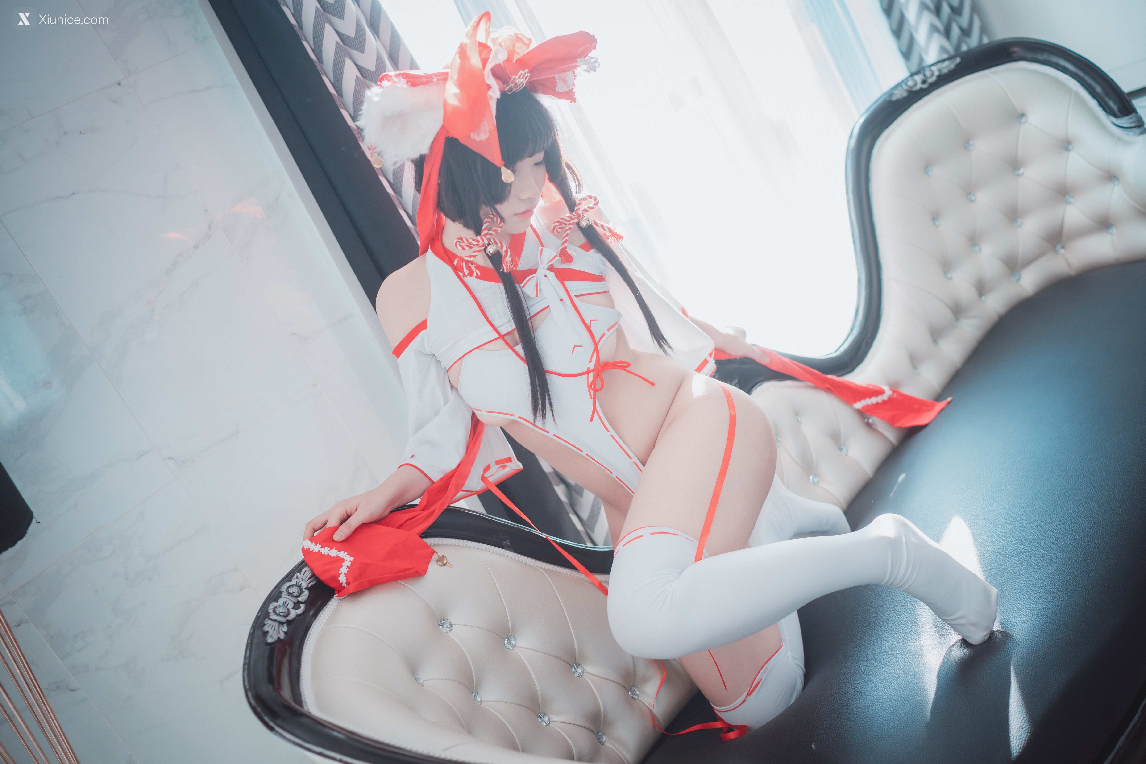 DJAWA Photo – Mimmi (밈미) – Kitsune Miko (A ver) 4K
