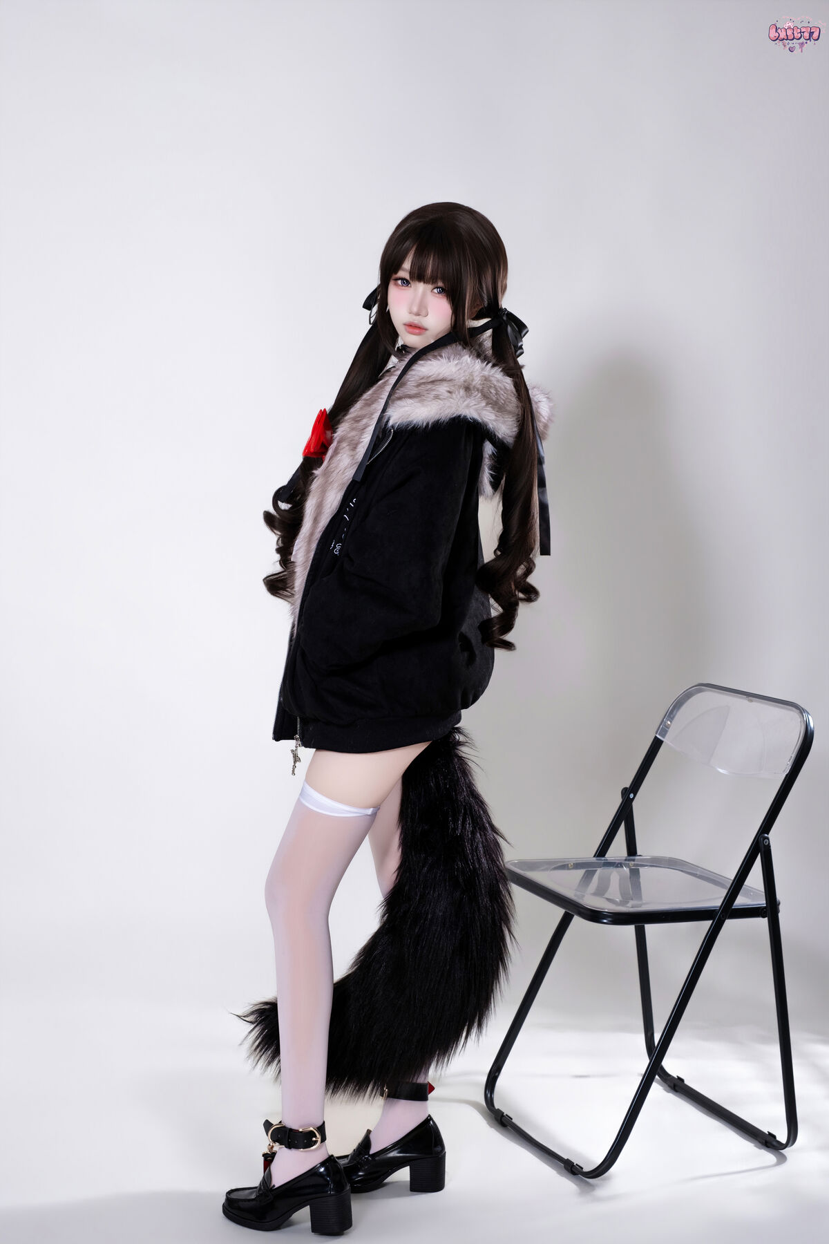 Coser@柒柒要乖哦 - 兽尾透明JK Part02