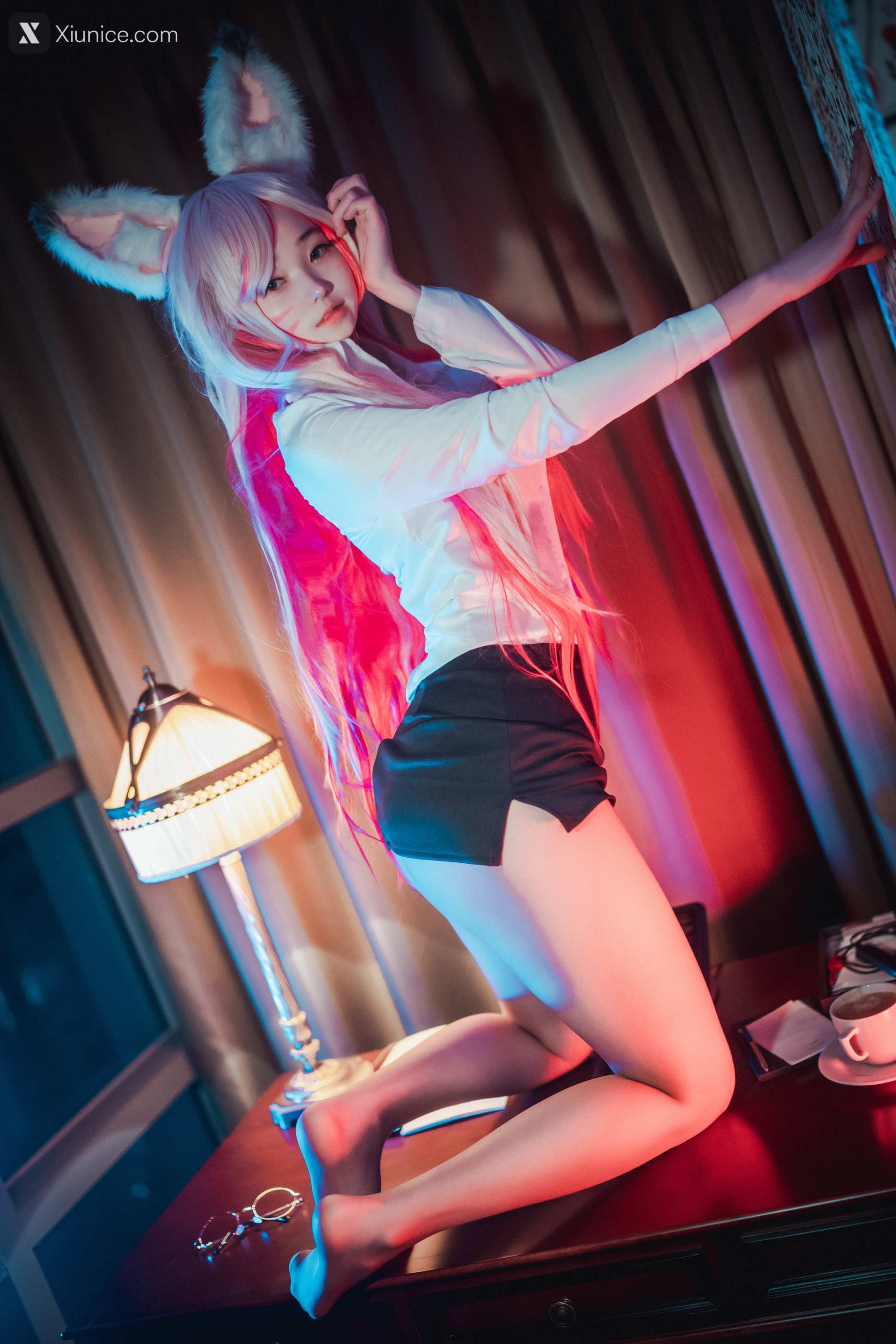 DJAWA Photo – Bambi (밤비) – “Kumiho in the Office” – Destiny Child – Nine-Tailed Fox Tamamo 4K