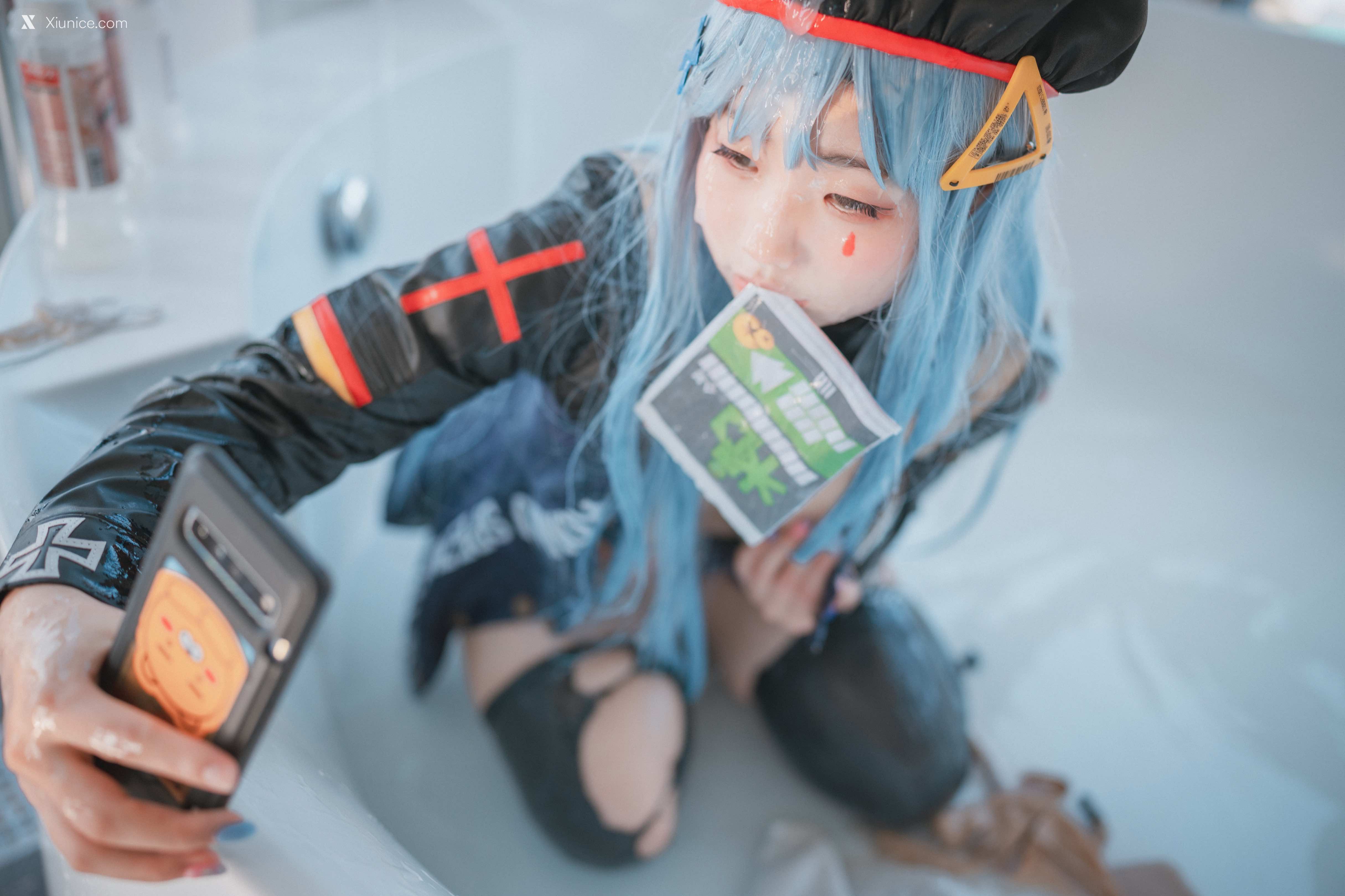 DJAWA Photo – Mimmi (밈미) – Girls’ Frontline – HK416 (Damaged ver.) 4K