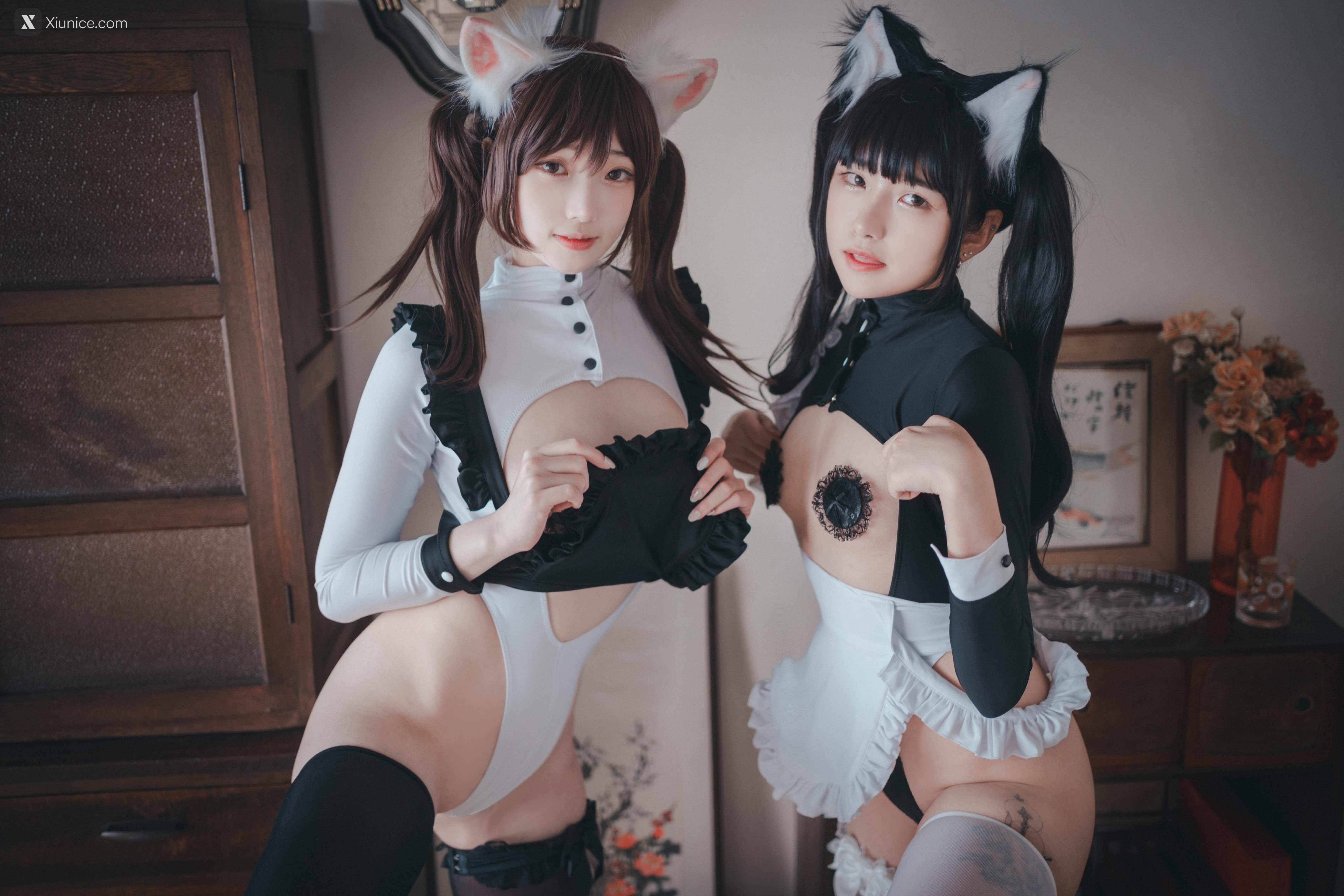 DJAWA Photo – Bambi (밤비) & Sonson (손손) – Maid Mansion W 4K