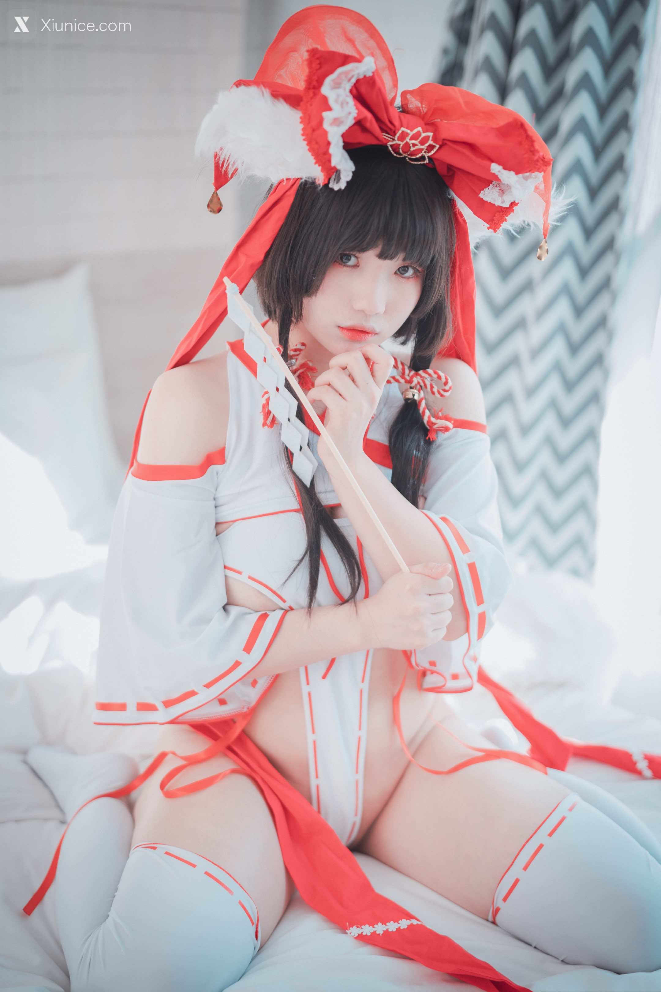DJAWA Photo – Mimmi (밈미) – Kitsune Miko (A ver) 4K