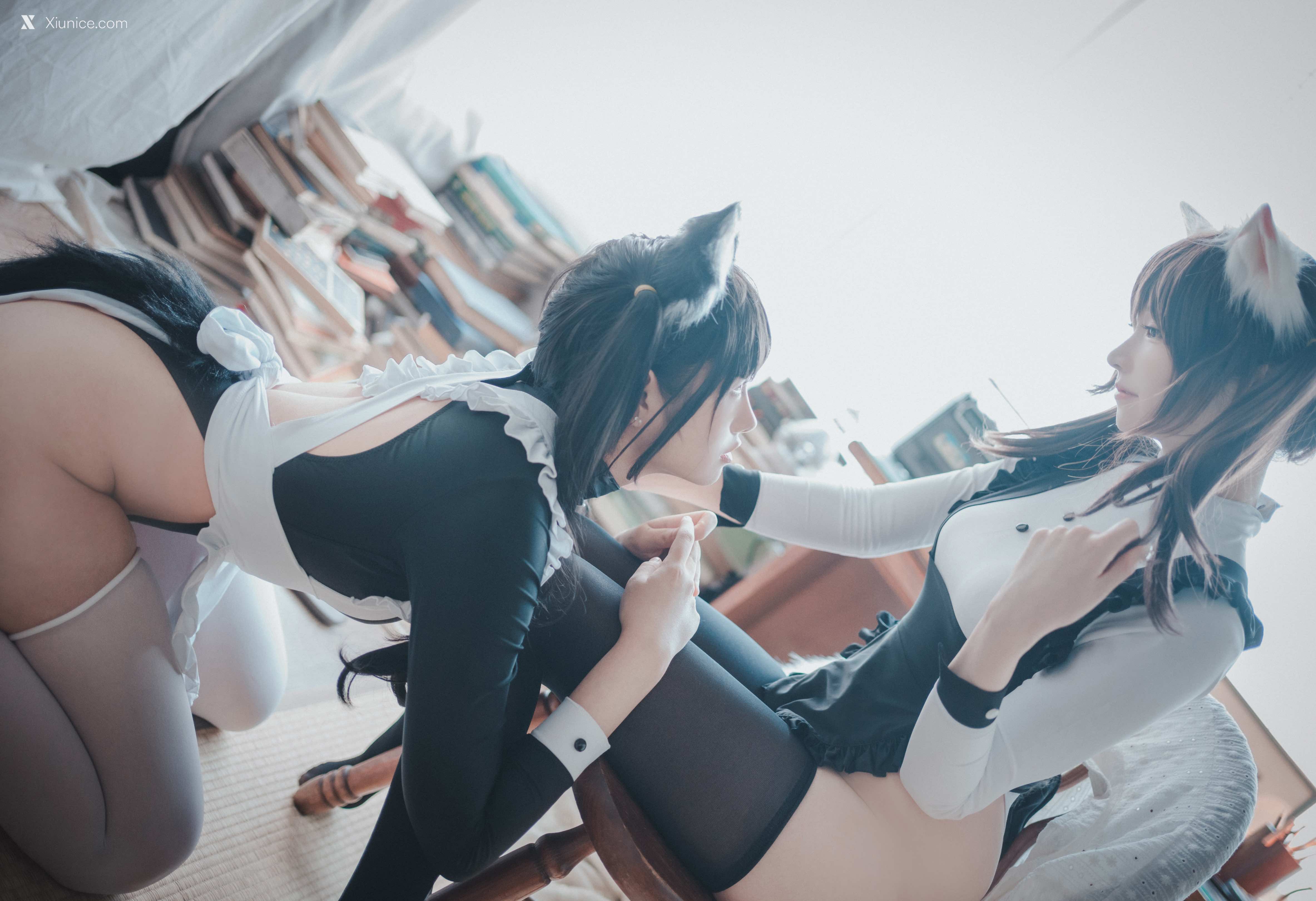 DJAWA Photo – Bambi (밤비) & Sonson (손손) – Maid Mansion W 4K