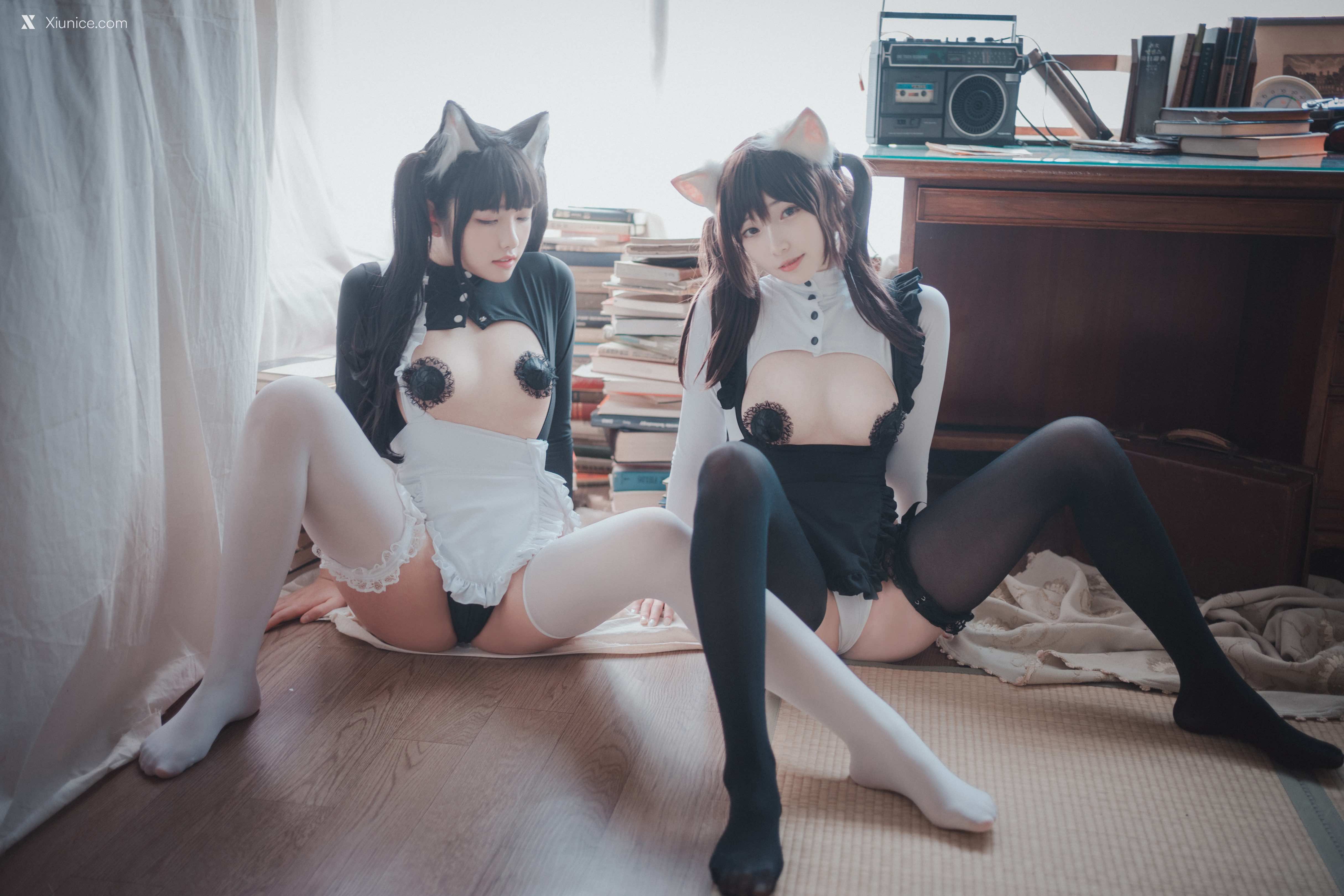DJAWA Photo – Bambi (밤비) & Sonson (손손) – Maid Mansion W 4K