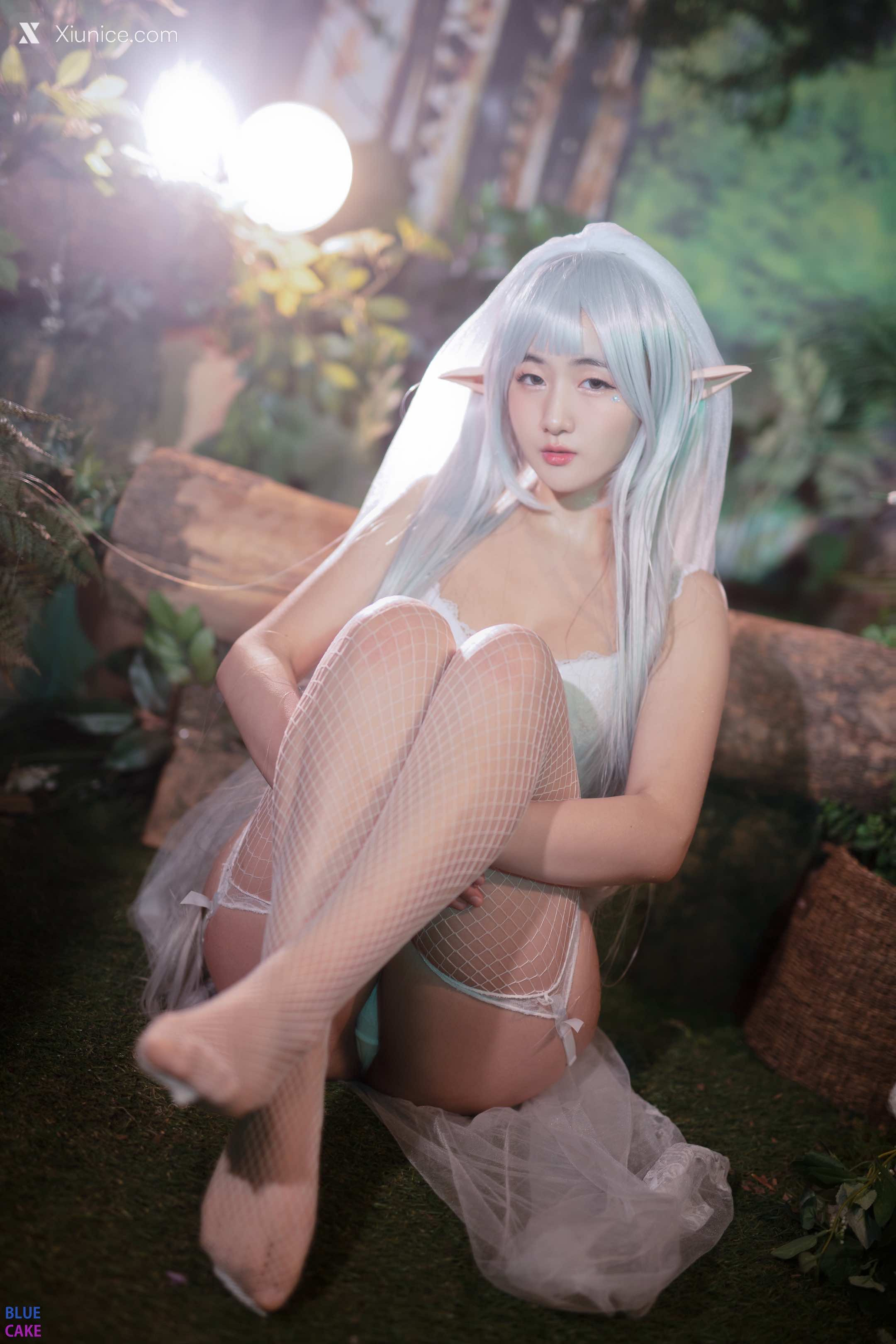 BLUECAKE Han Jina (한지나) – Sun Elf & Moon Elf 4K