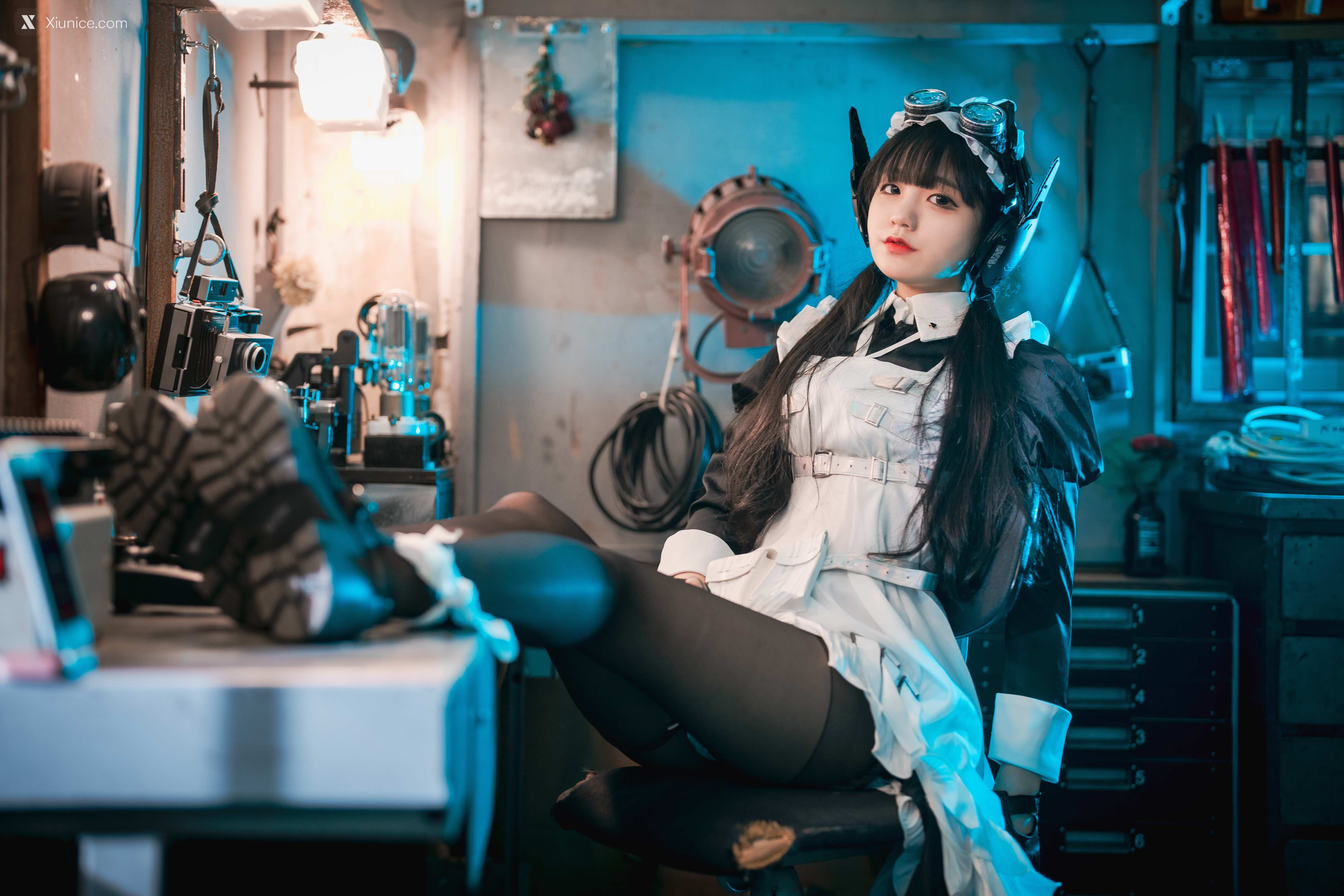 DJAWA Photo – Jeong Jenny (정제니) – Combat Maid Mansion 4K