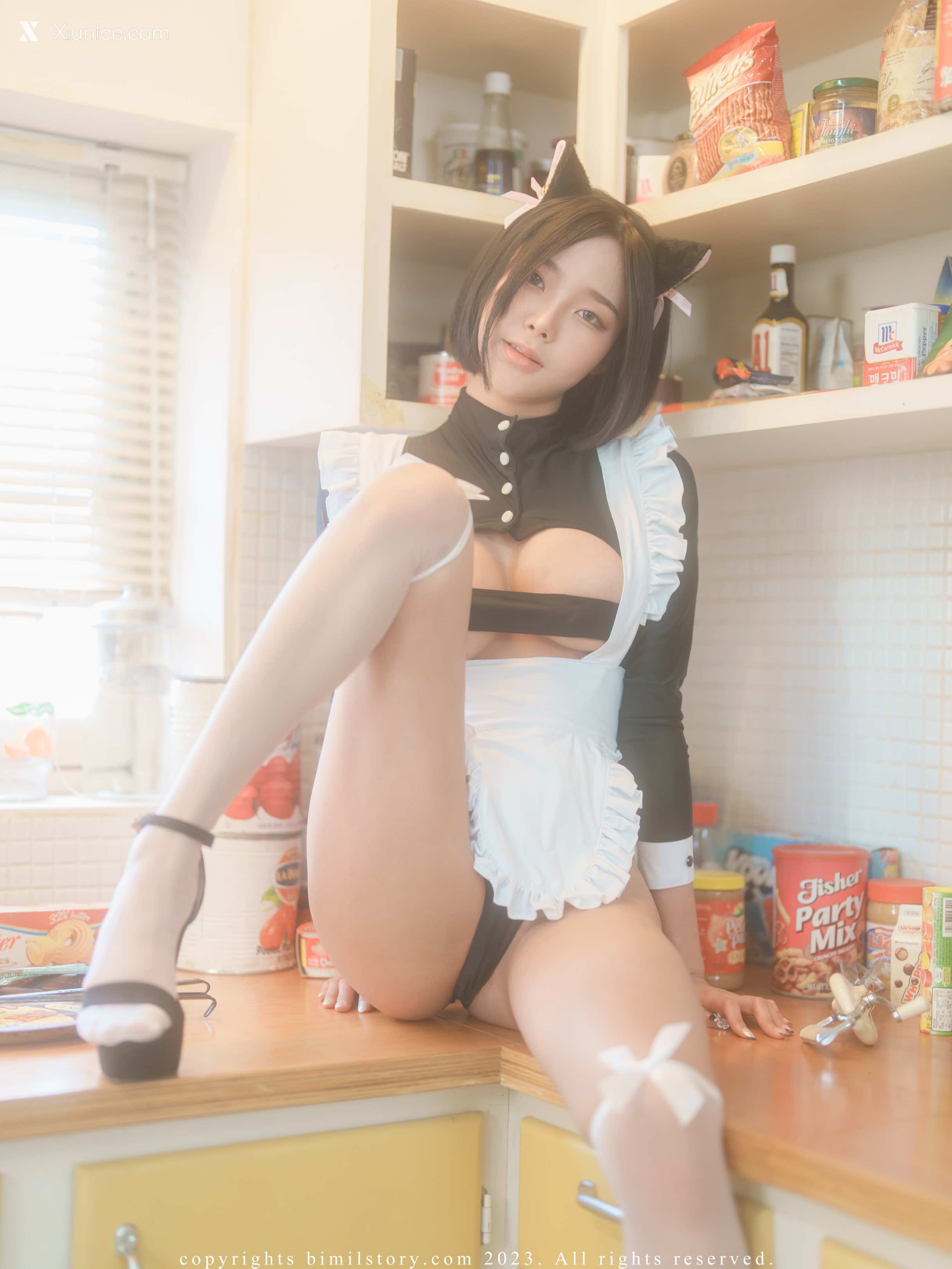 Bimilstory Mina (민아) Vol.25 – Black Cat Mina 4K