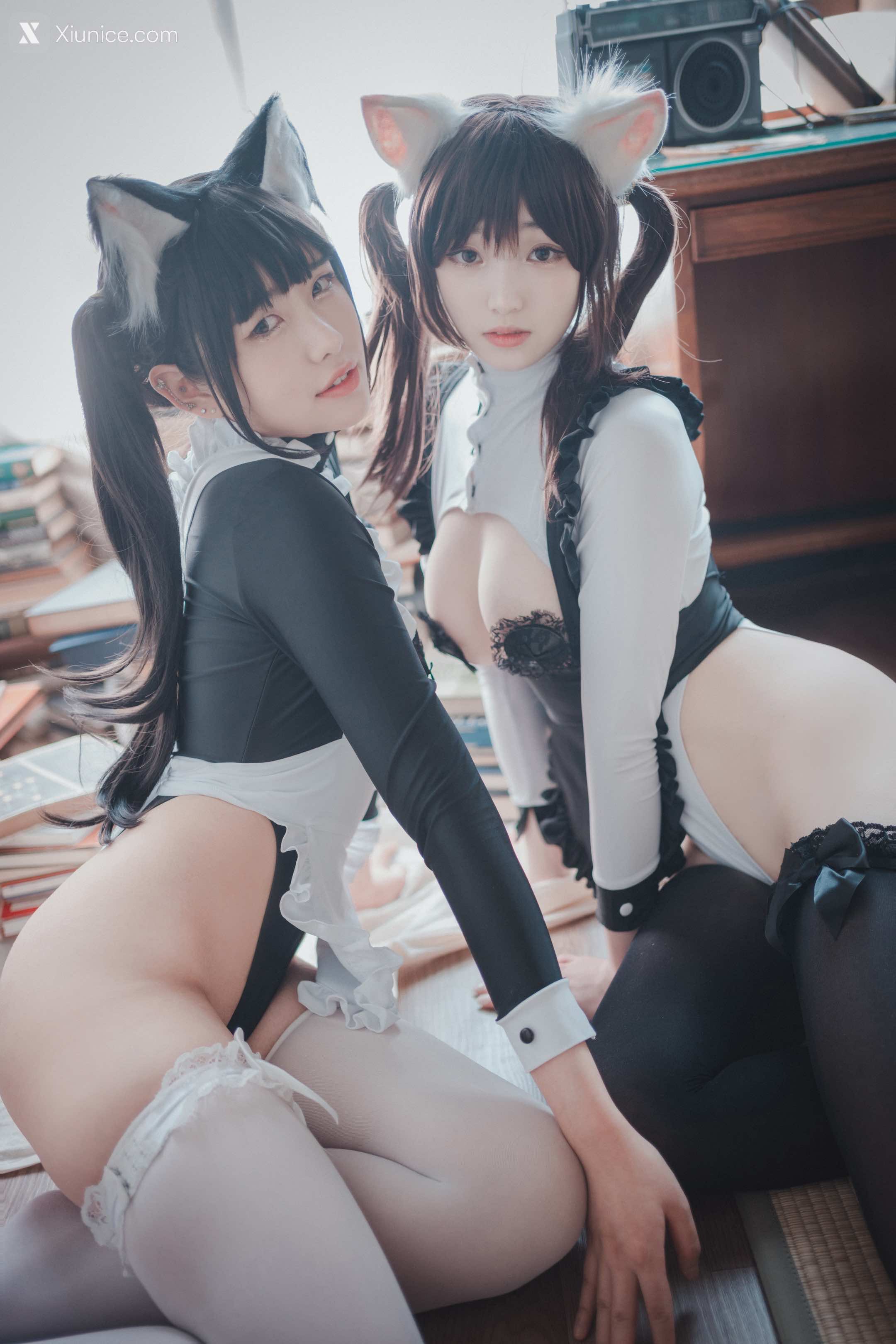 DJAWA Photo – Bambi (밤비) & Sonson (손손) – Maid Mansion W 4K