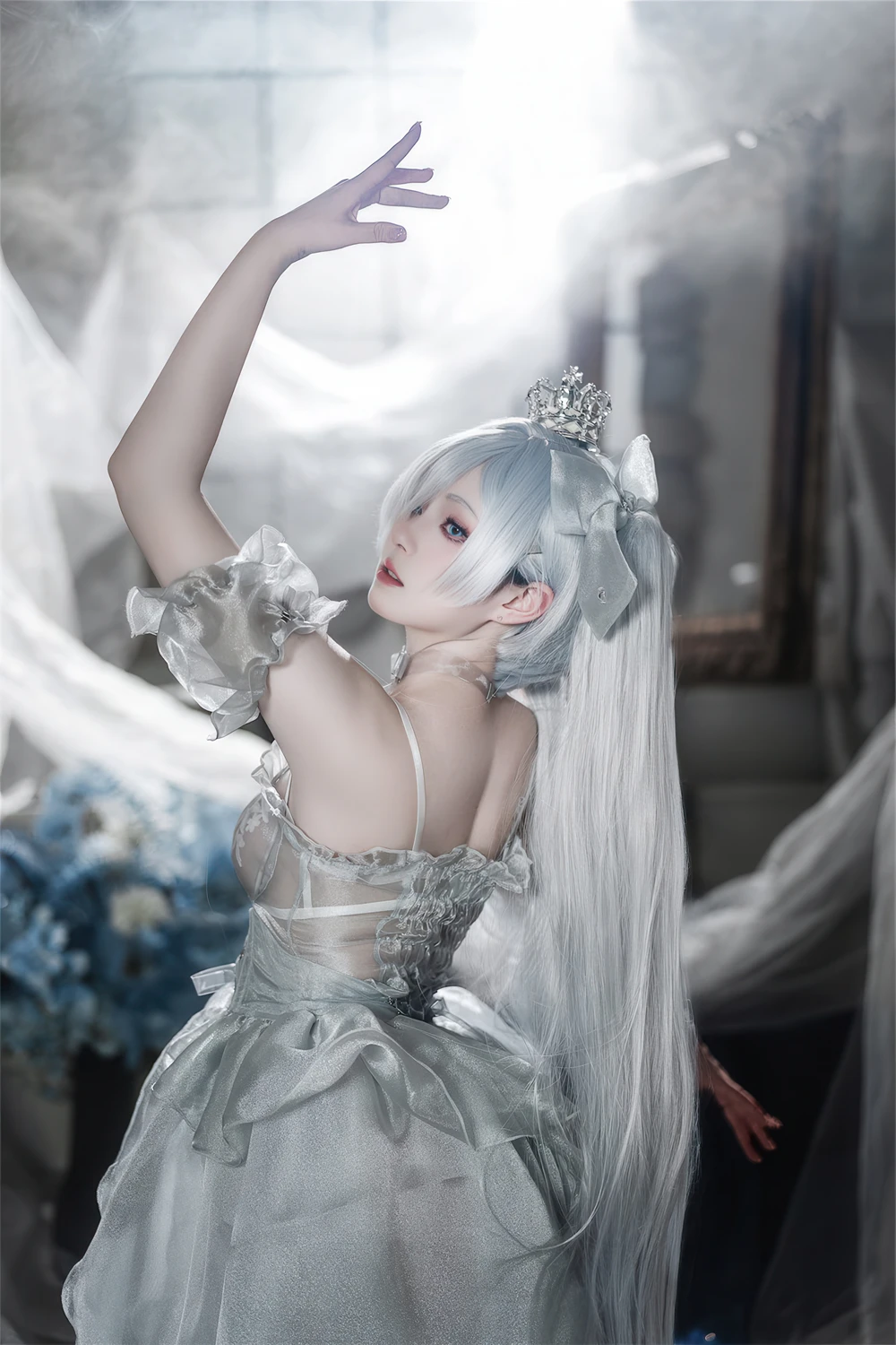 Cosplay Natsuko夏夏子 – 灰姑娘水晶公主Cinderella