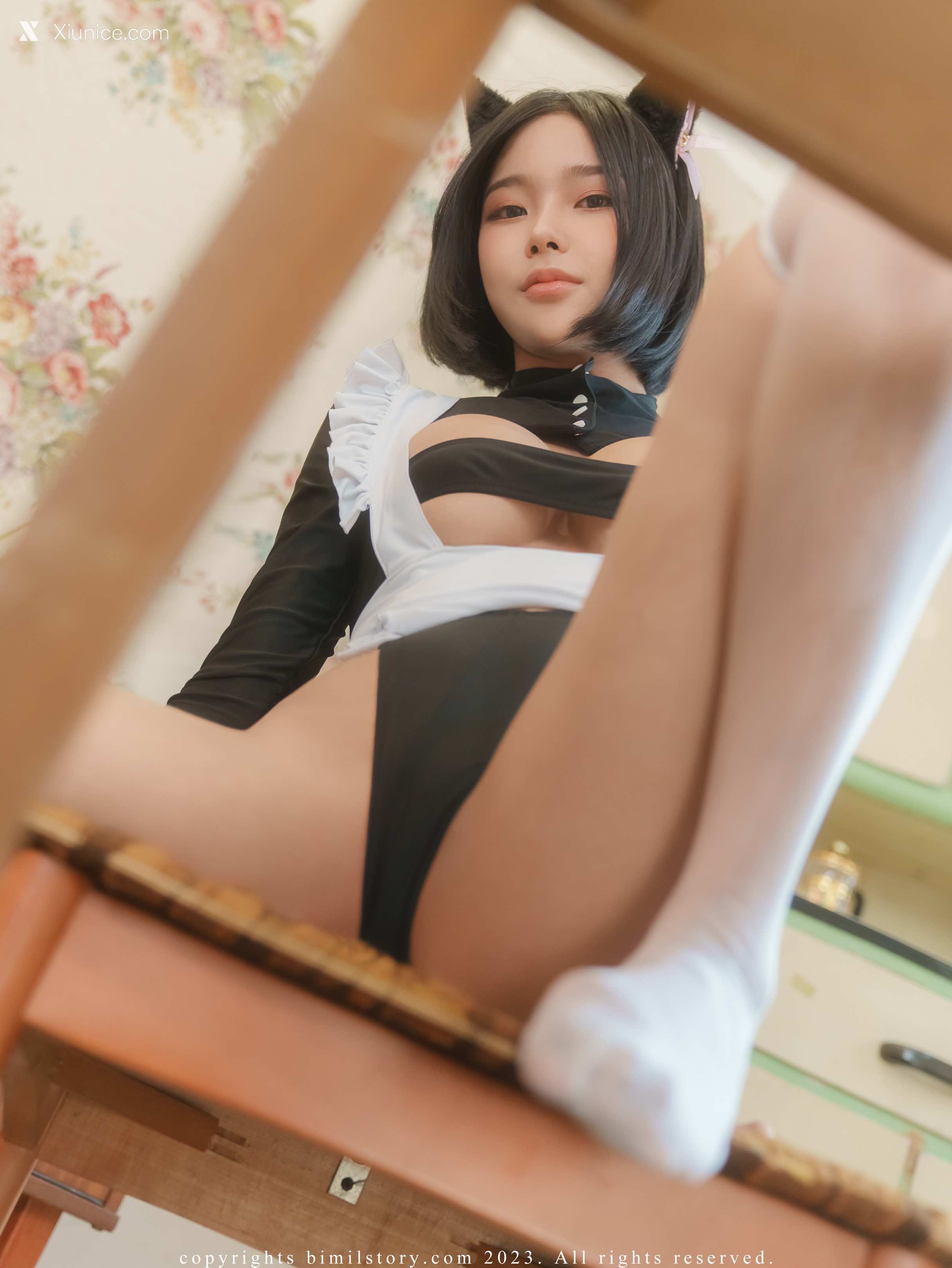 Bimilstory Mina (민아) Vol.25 – Black Cat Mina 4K