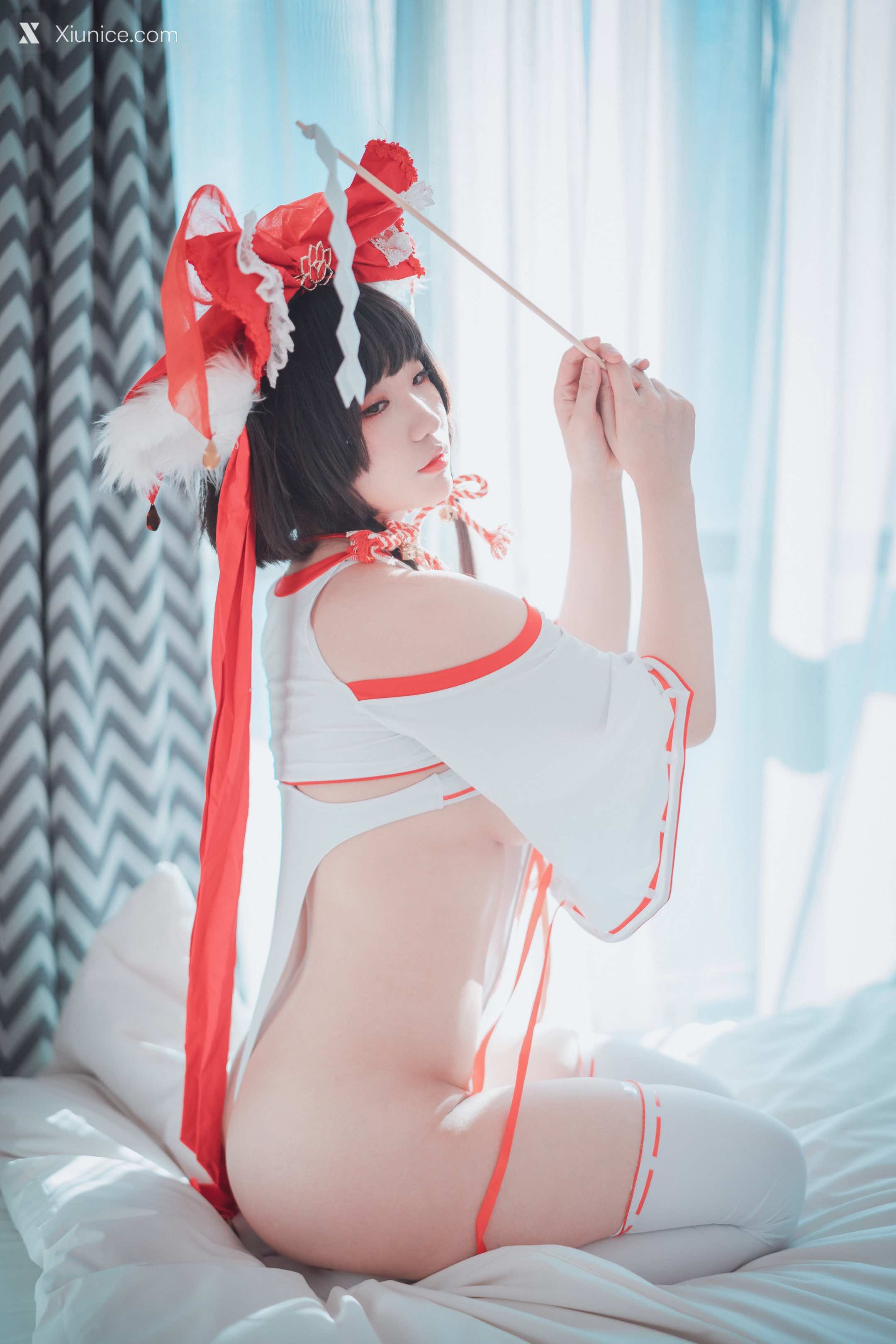 DJAWA Photo – Mimmi (밈미) – Kitsune Miko (A ver) 4K