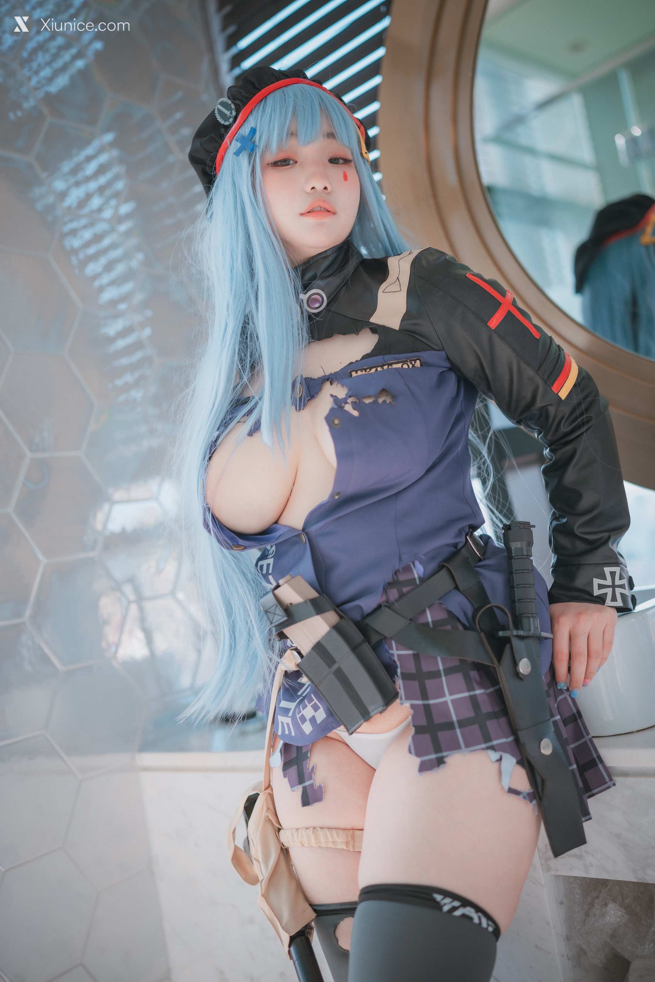 DJAWA Photo – Mimmi (밈미) – Girls’ Frontline – HK416 (Damaged ver.) 4K