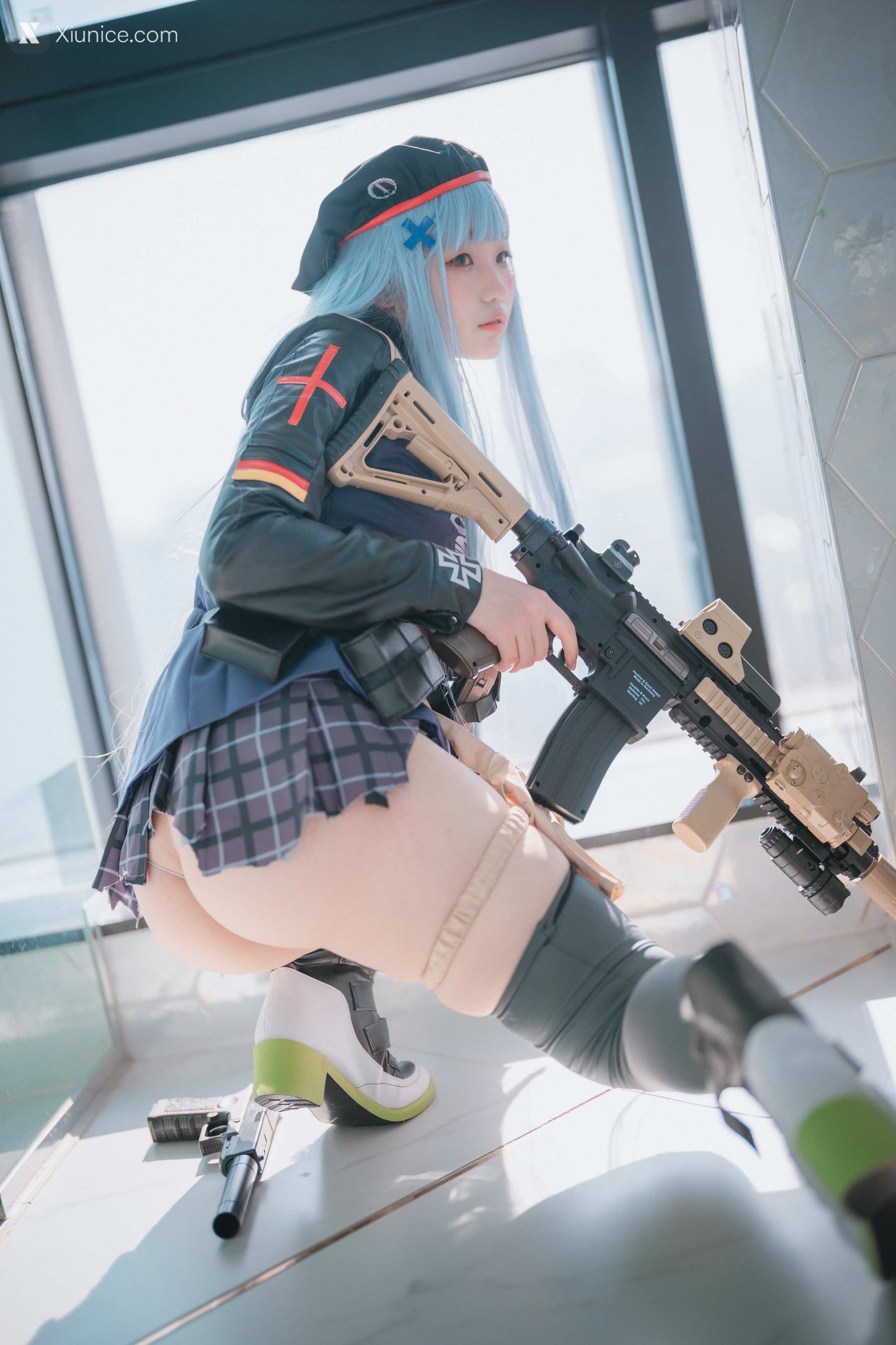 DJAWA Photo – Mimmi (밈미) – Girls’ Frontline – HK416 (Damaged ver.) 4K