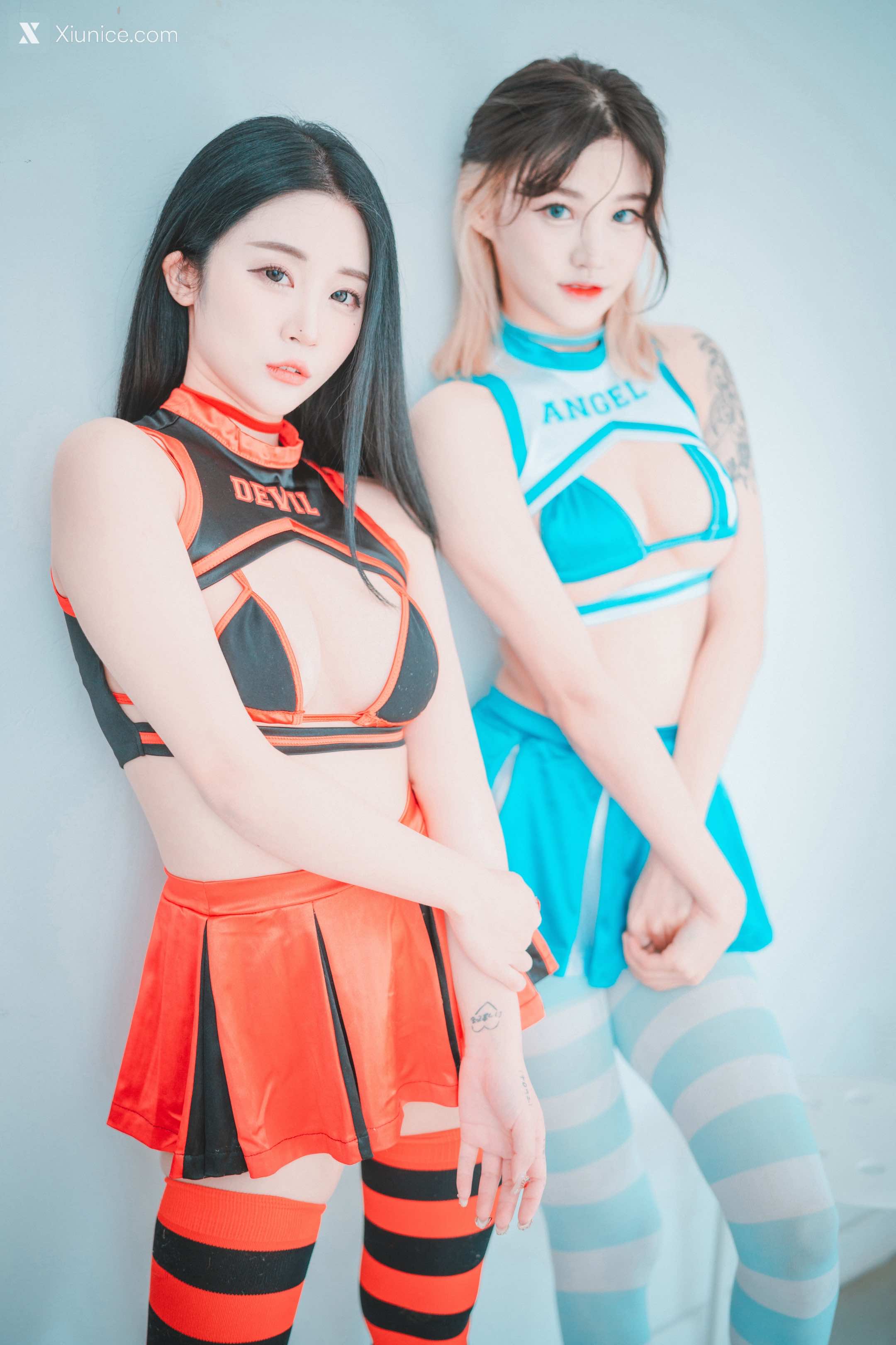 DJAWA Photo – Tae Ri (태리) & Bomi (보미) – “Devil 666 & Angel 777” 4K