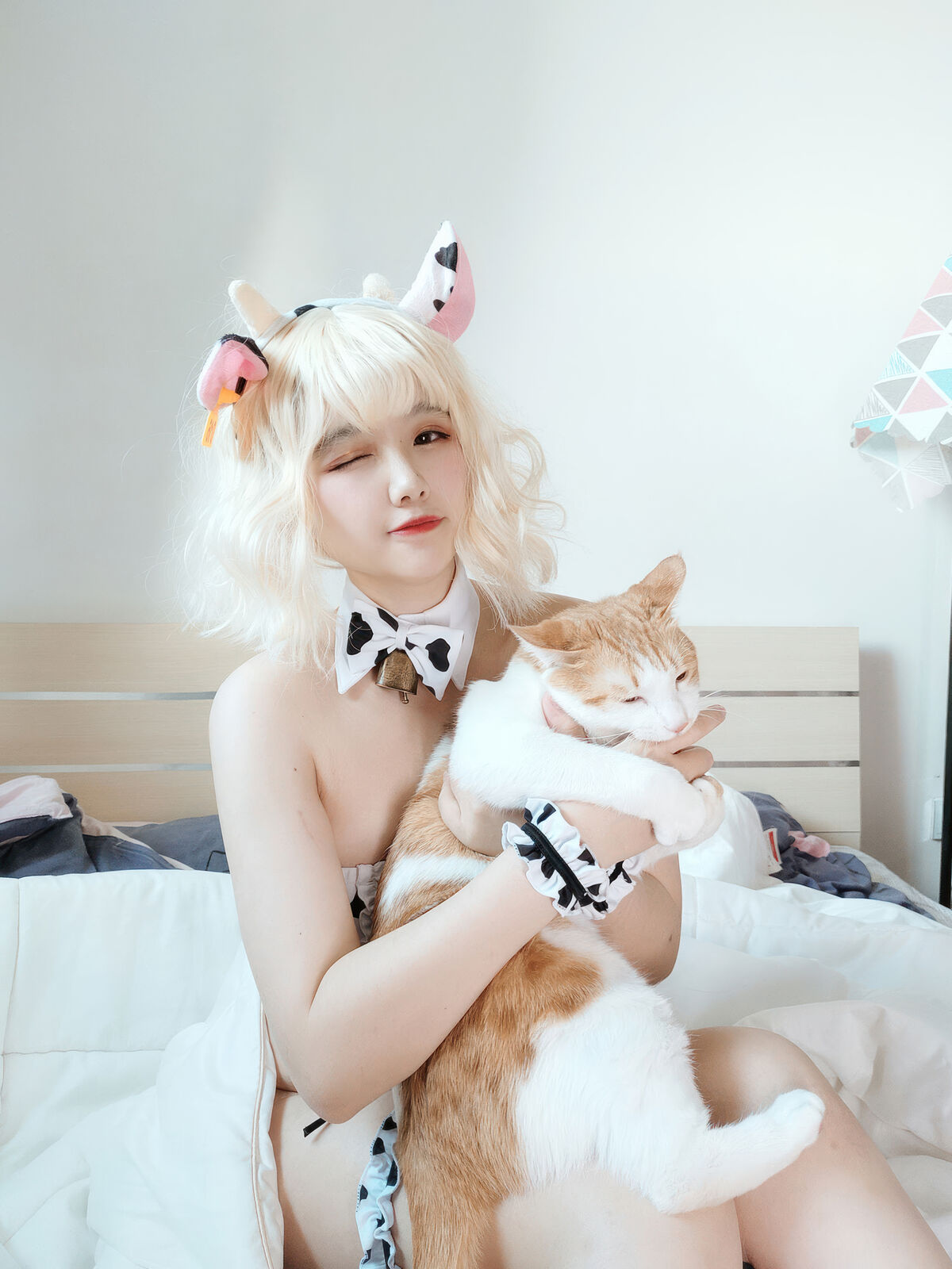 Coser@阿半今天很开心 - 奶牛比基尼