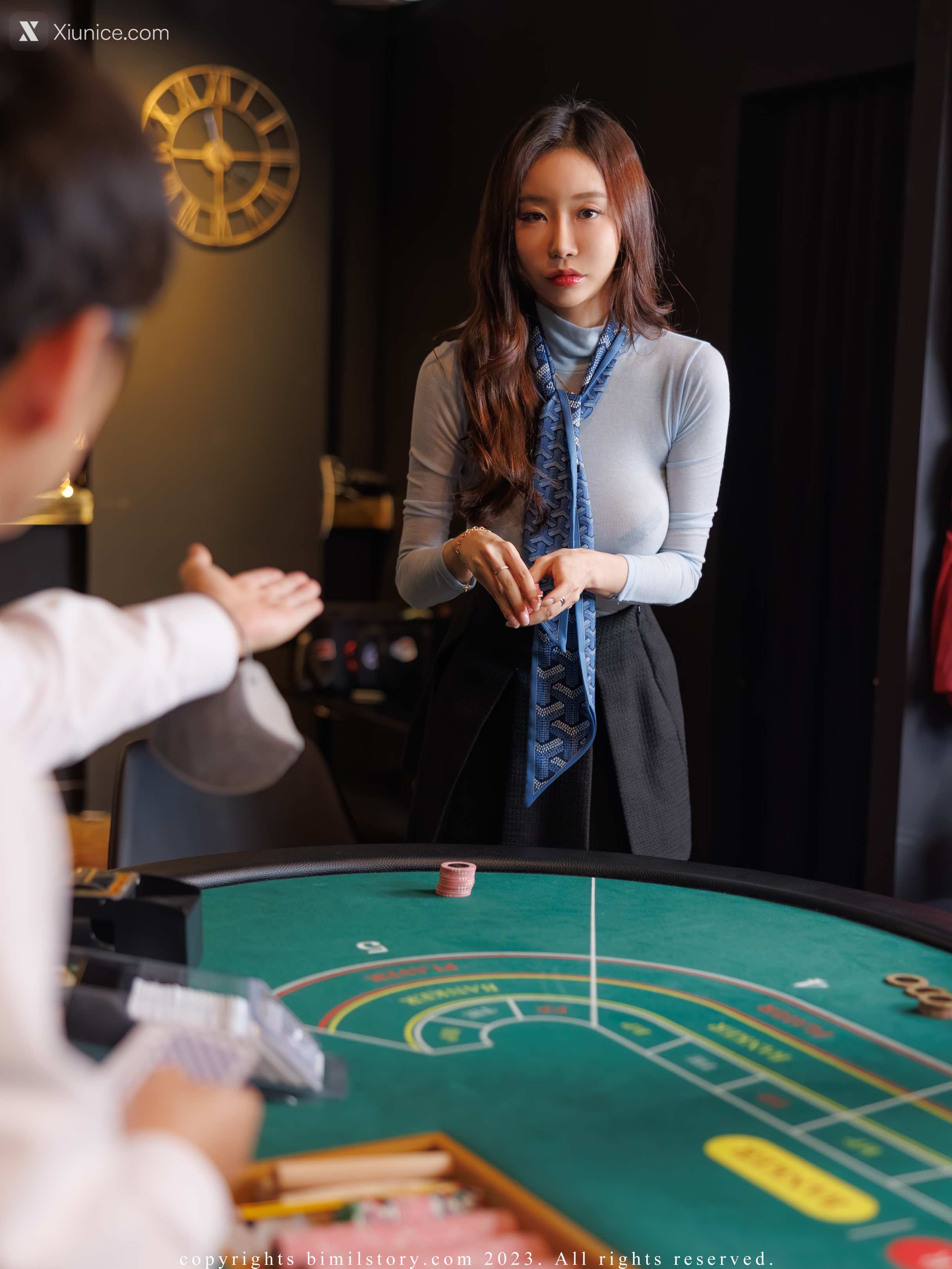 Bimilstory Siwon (시원) Vol.09 The Penalty Game in Bimil Casino 4K