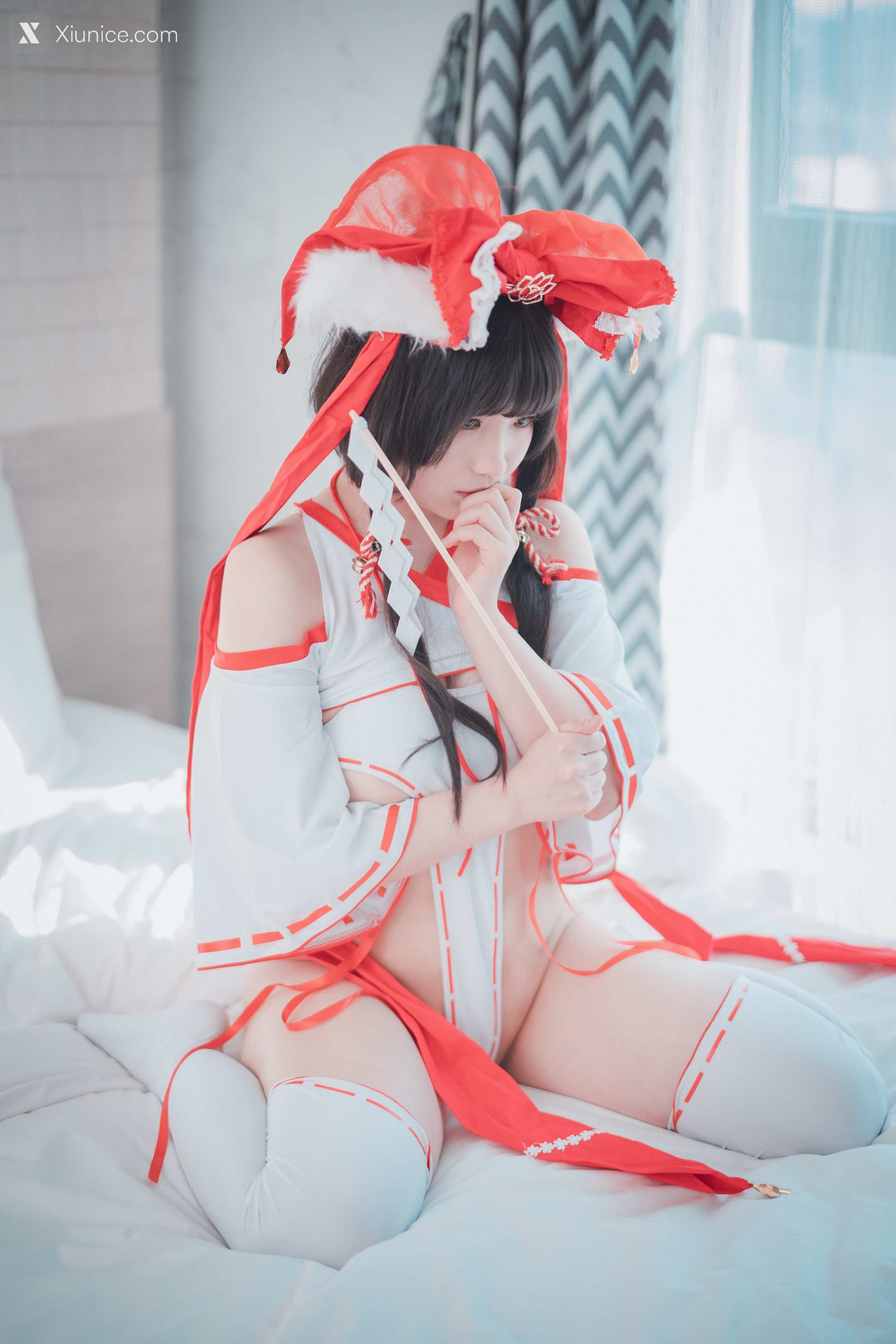 DJAWA Photo – Mimmi (밈미) – Kitsune Miko (A ver) 4K