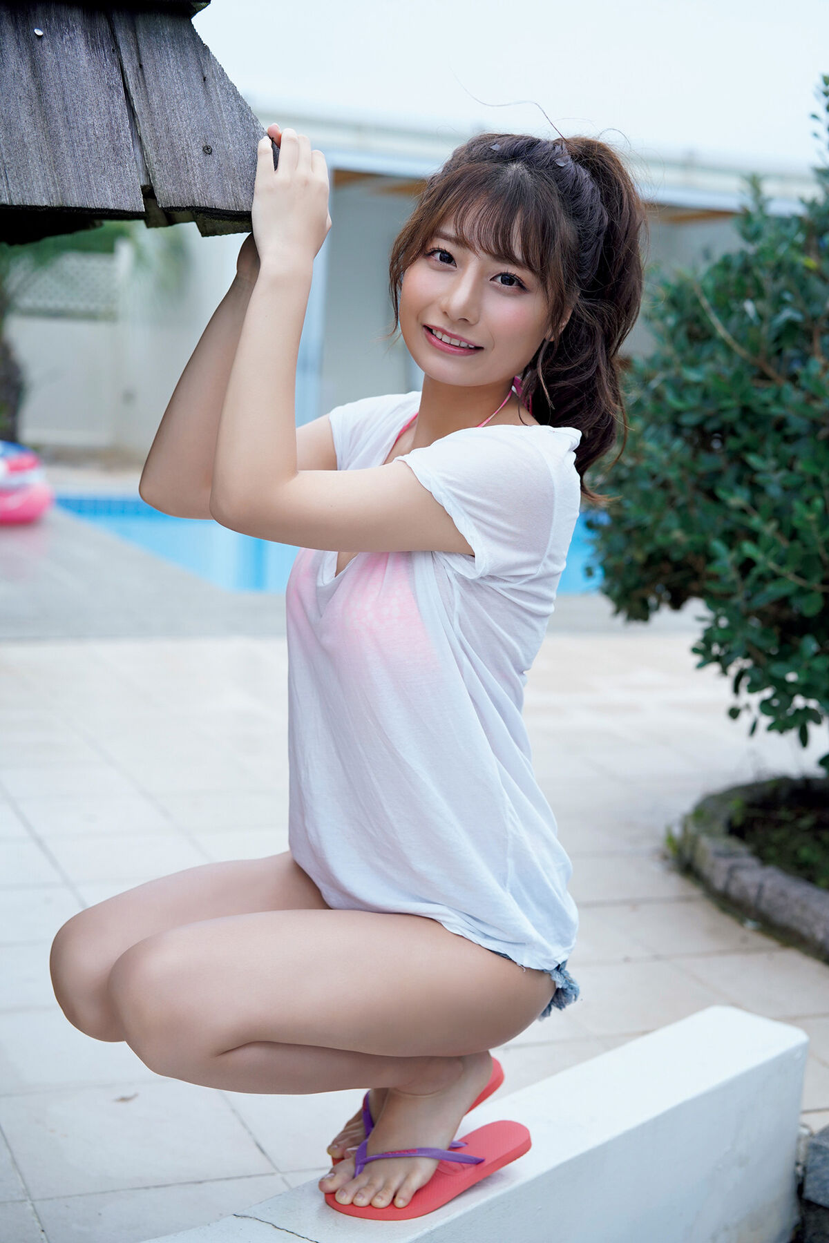 Yuka Suzuki 鈴木優香 - FLASHデジタル写真集 スキャンダルFカップ Vol.1 Part01