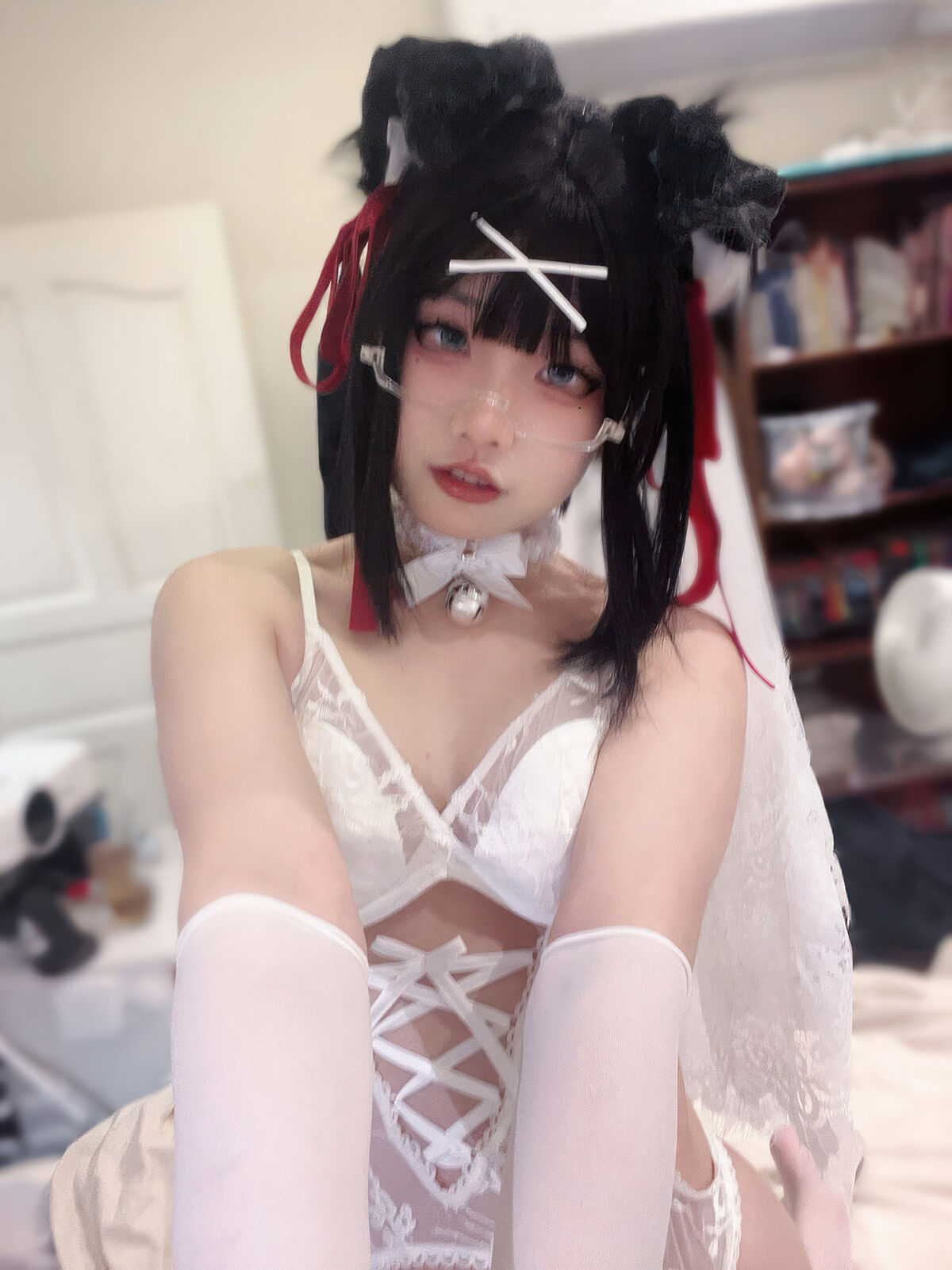 Coser@清水凪 - 小狗花嫁