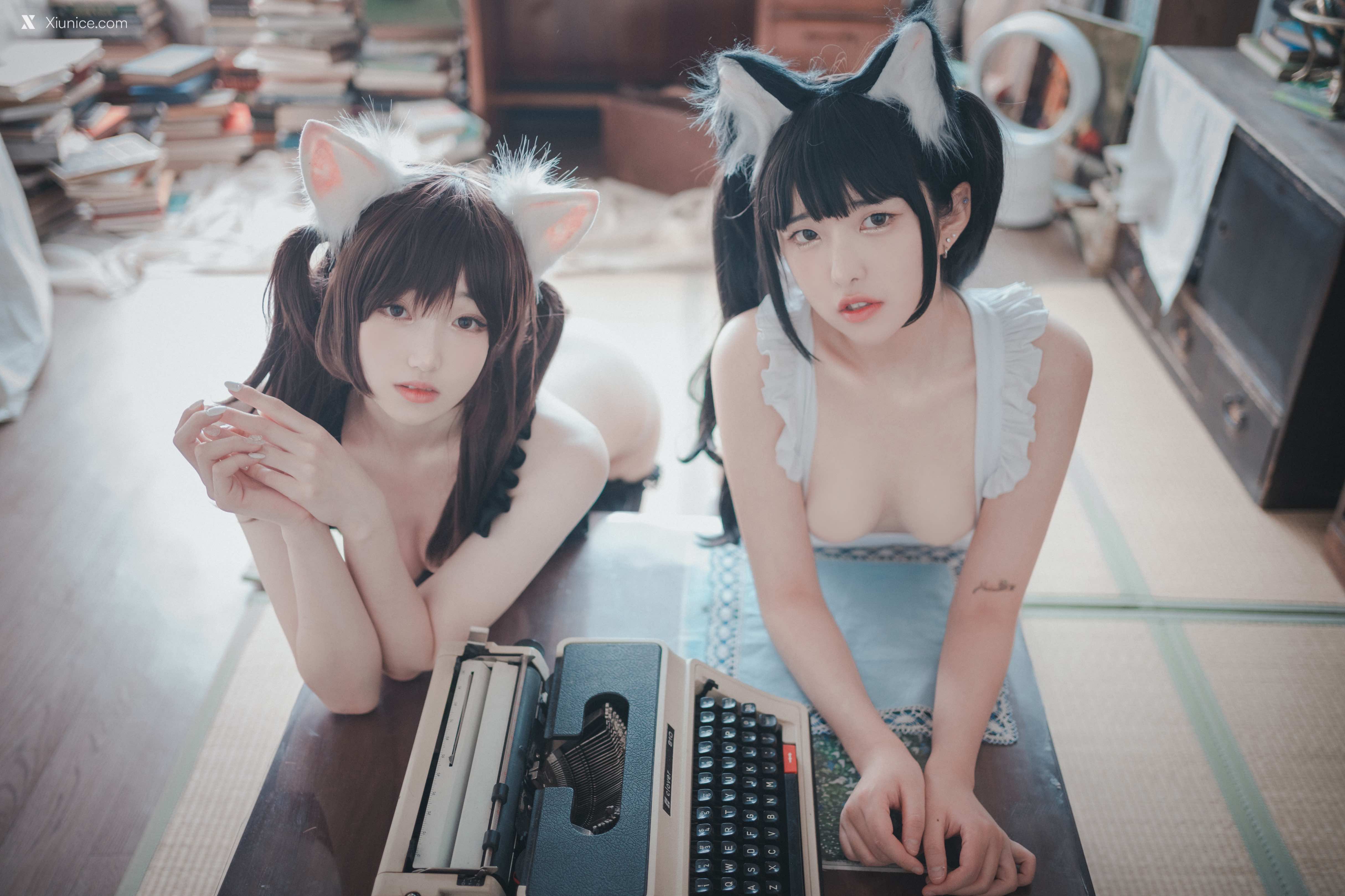 DJAWA Photo – Bambi (밤비) & Sonson (손손) – Maid Mansion W 4K