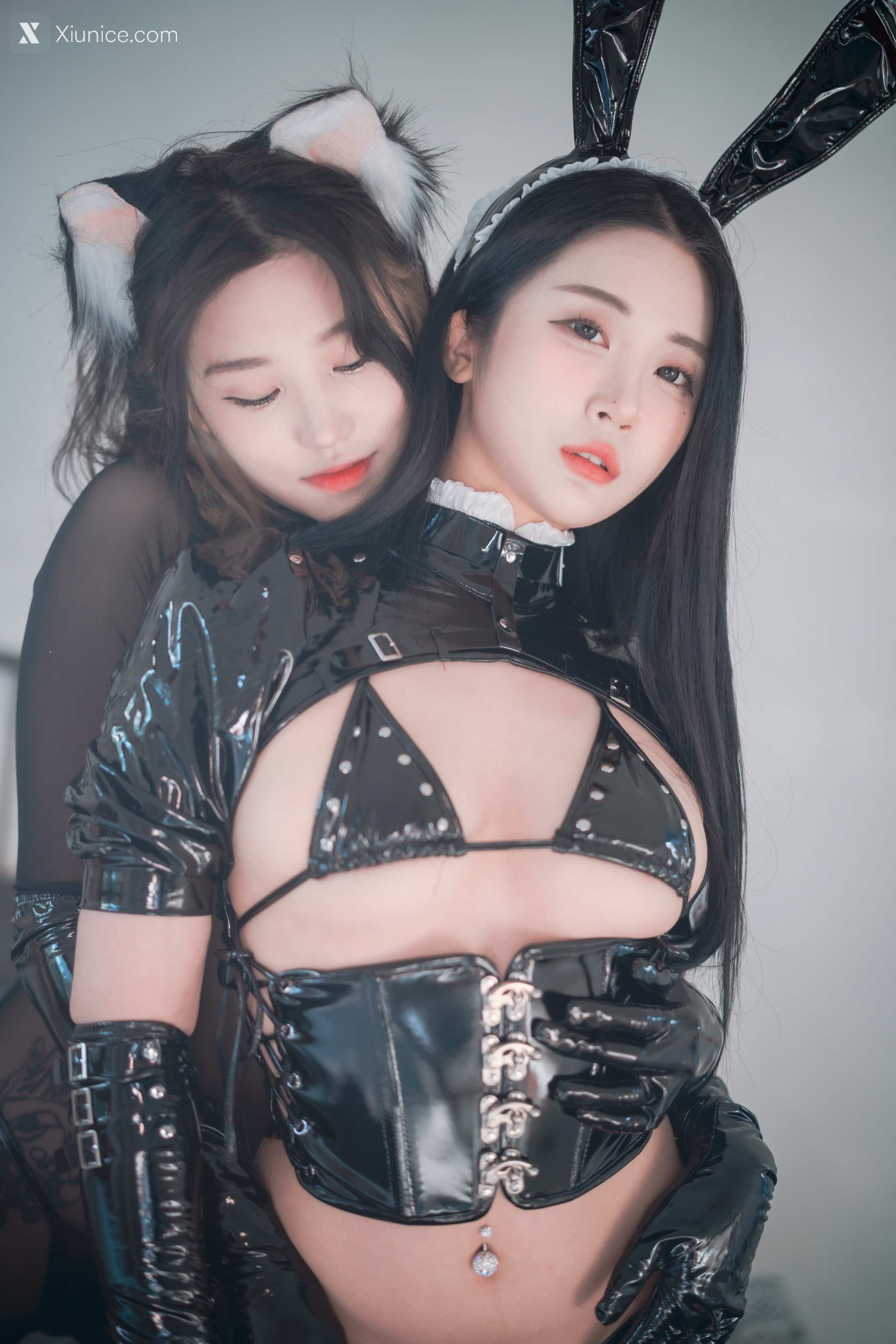 DJAWA Photo – Bomi (보미) x Taeri – Cat and Rabbit 4K