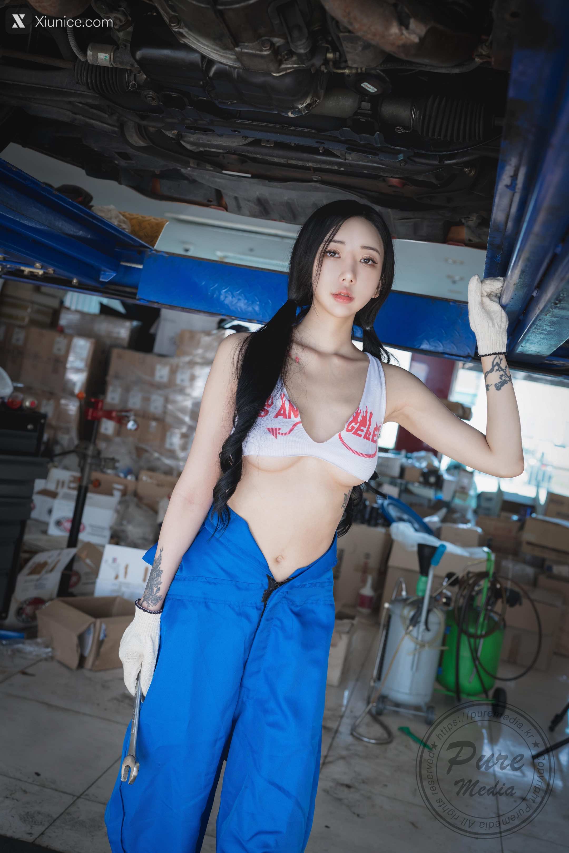 Pure Media Vol.203 Jia (지아) Prey Mechanic 4K