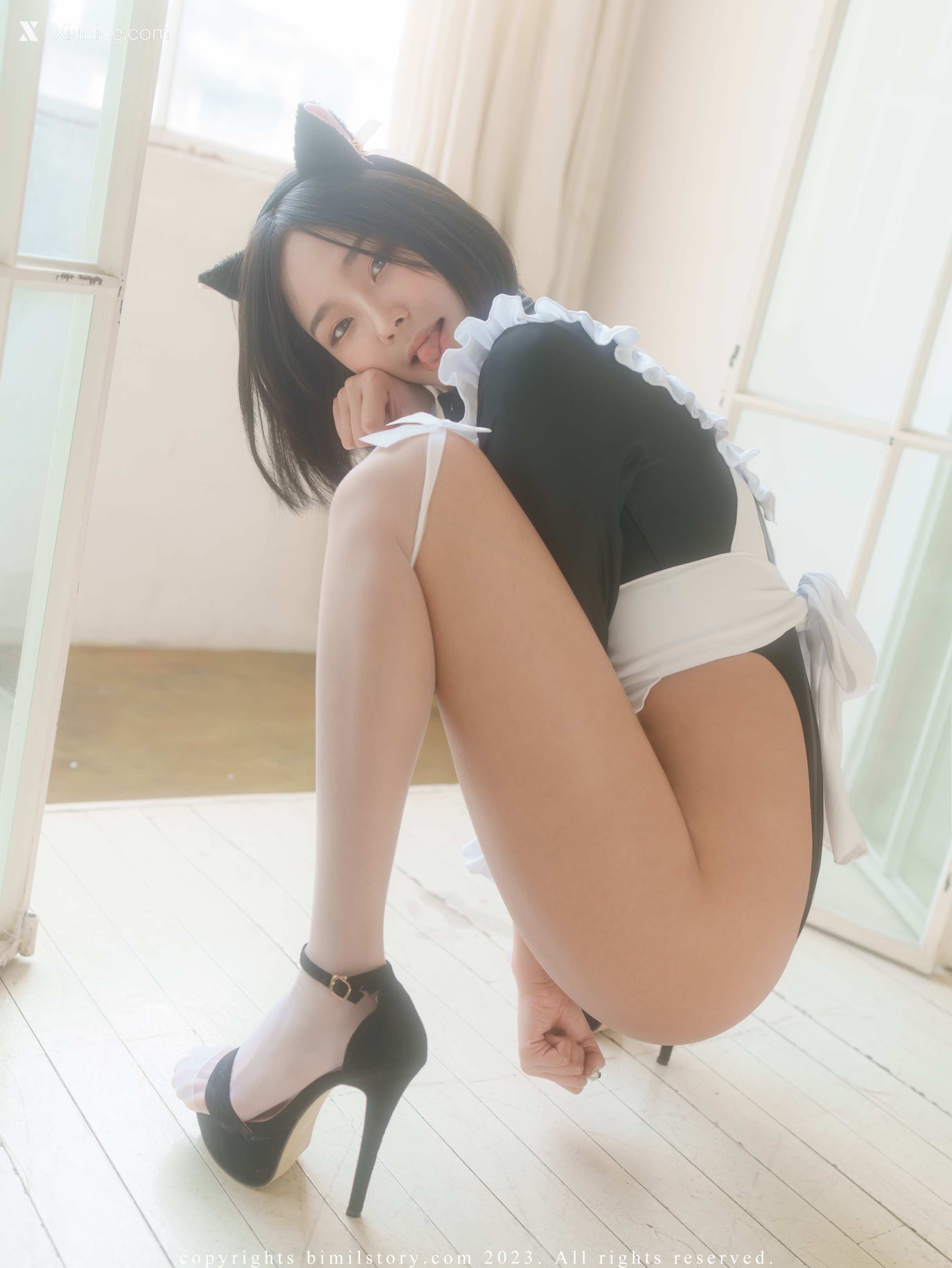 Bimilstory Mina (민아) Vol.25 – Black Cat Mina 4K