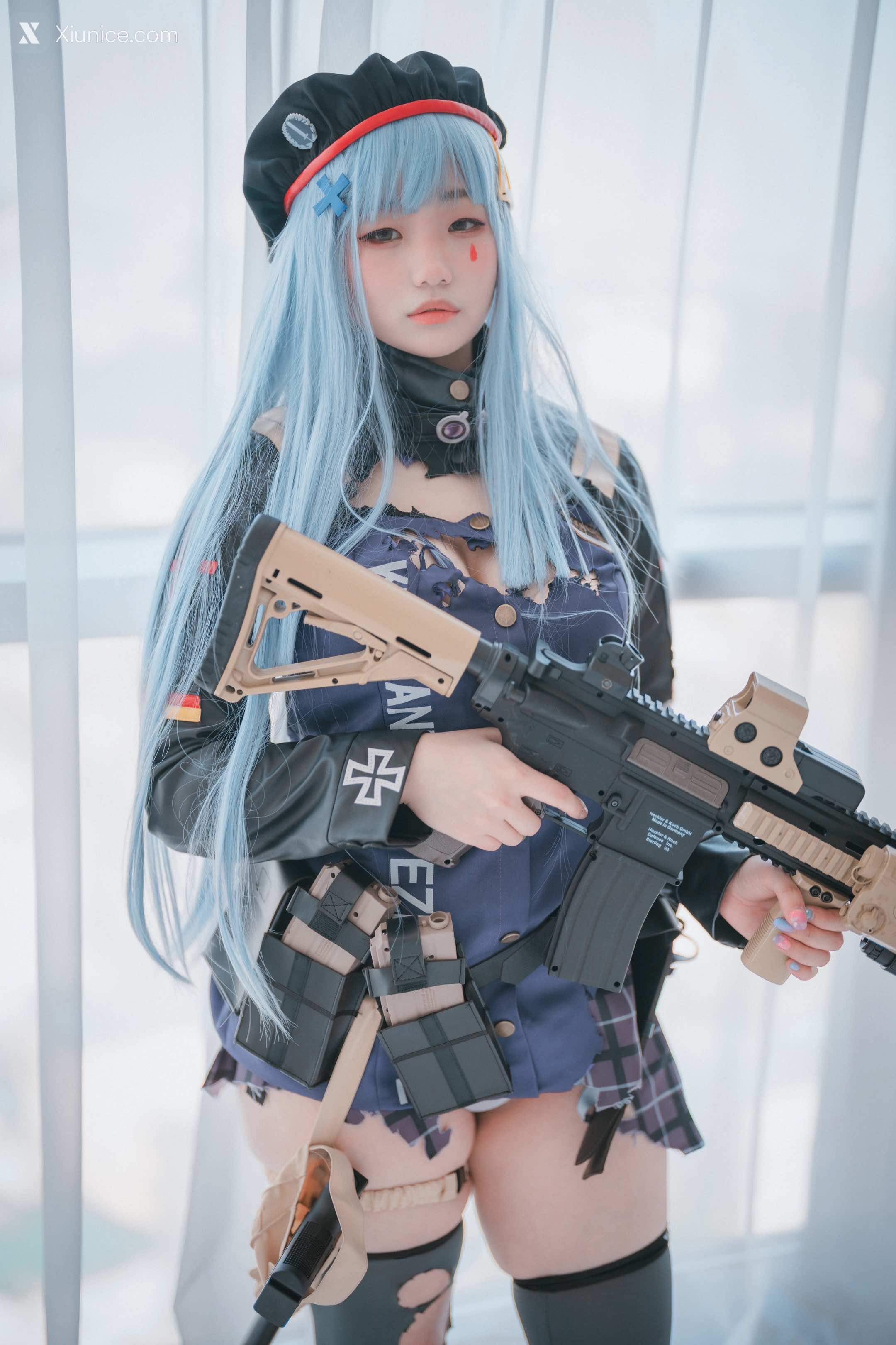 DJAWA Photo – Mimmi (밈미) – Girls’ Frontline – HK416 (Damaged ver.) 4K