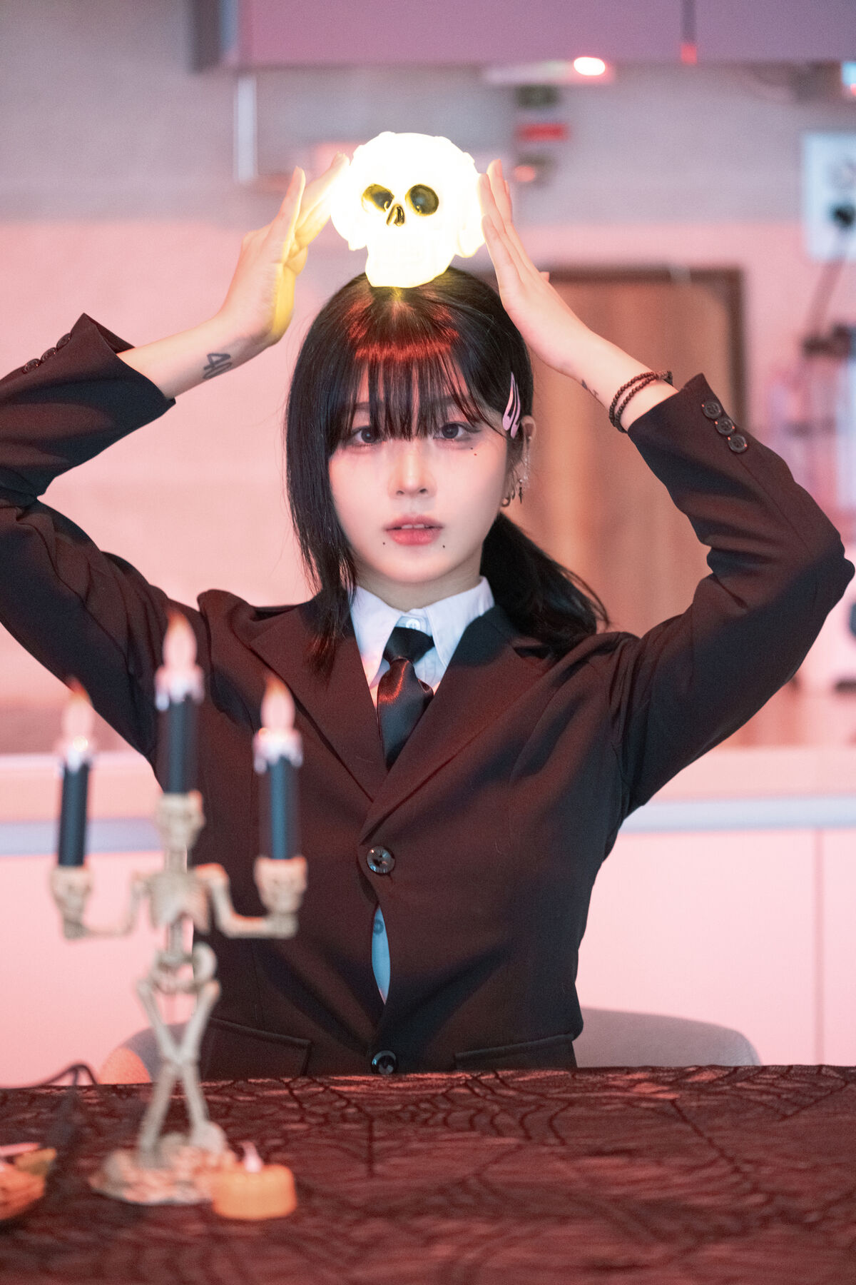 Jang Joo 장주 - Halloween 장주 할로윈 기념 체인소 맨 코베니 코스프레