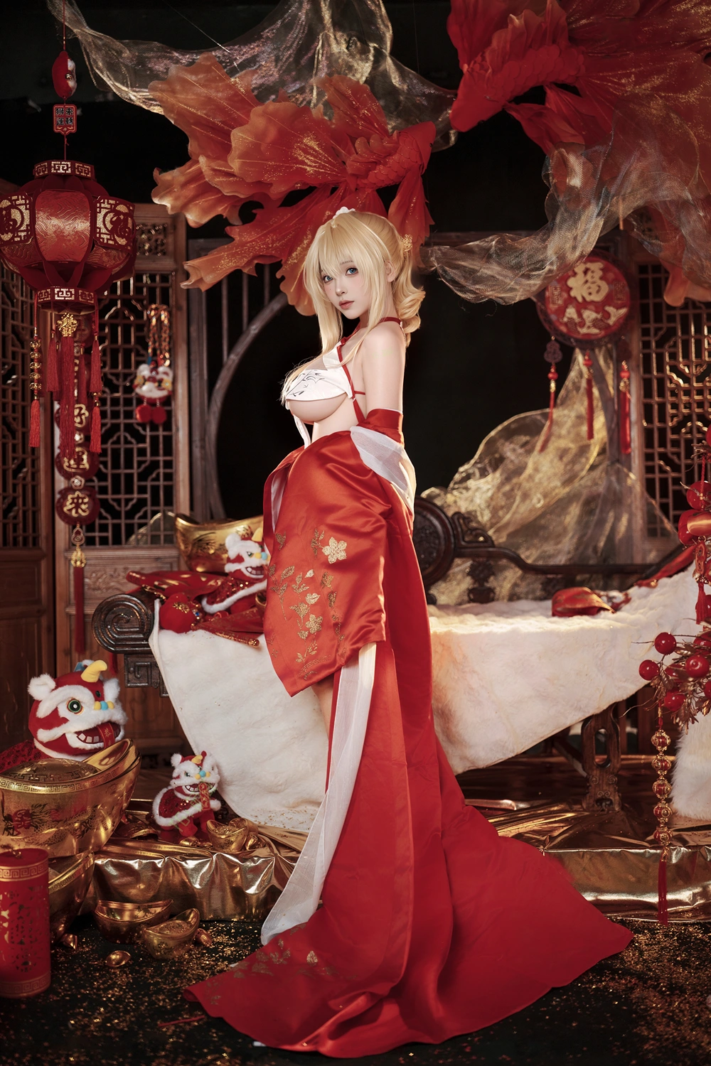 Cosplay Bangni邦尼 – 凉夜香雪