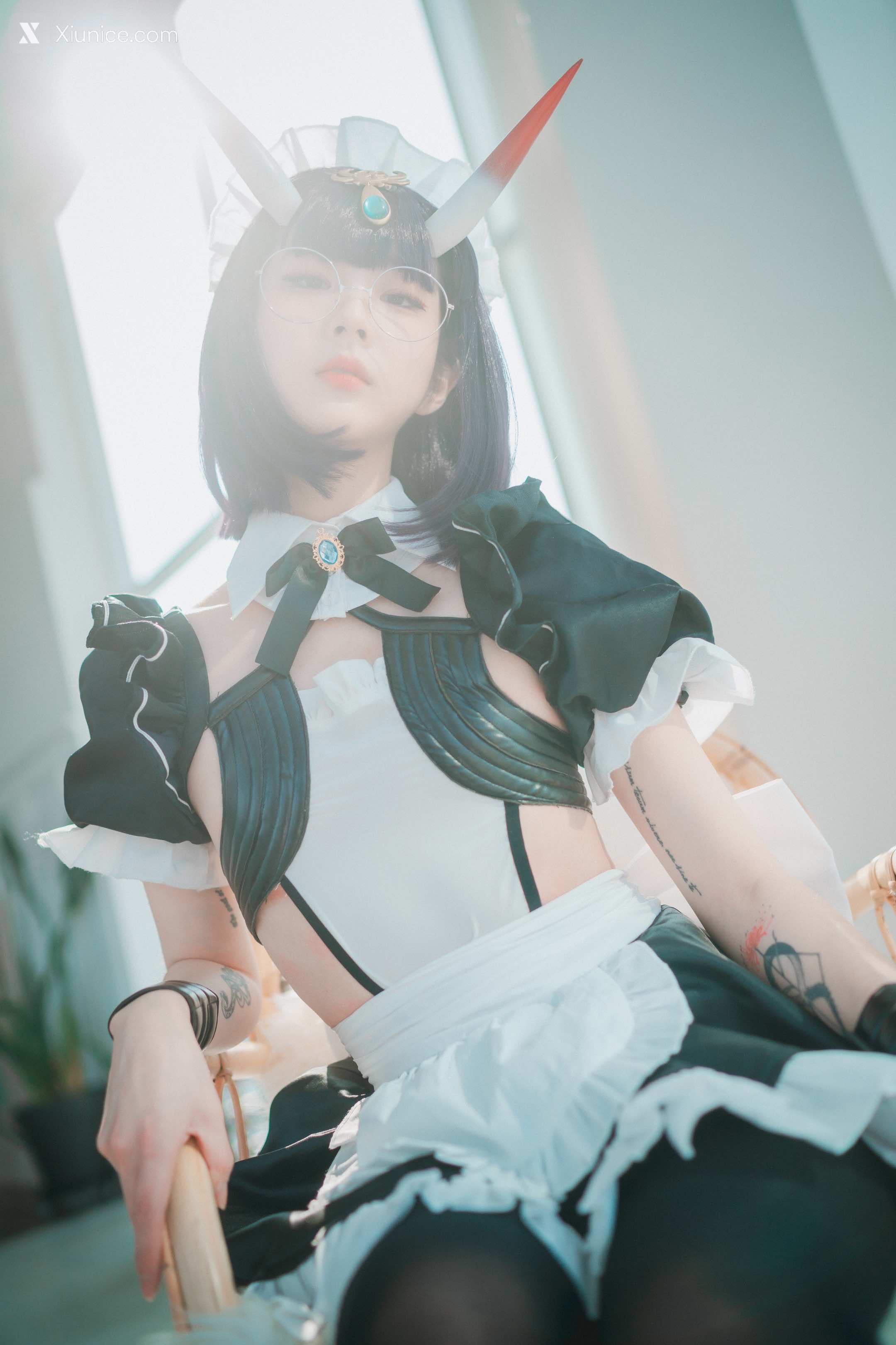 DJAWA Photo – Jang Joo (장주) – Shuten Douji Maid 4K