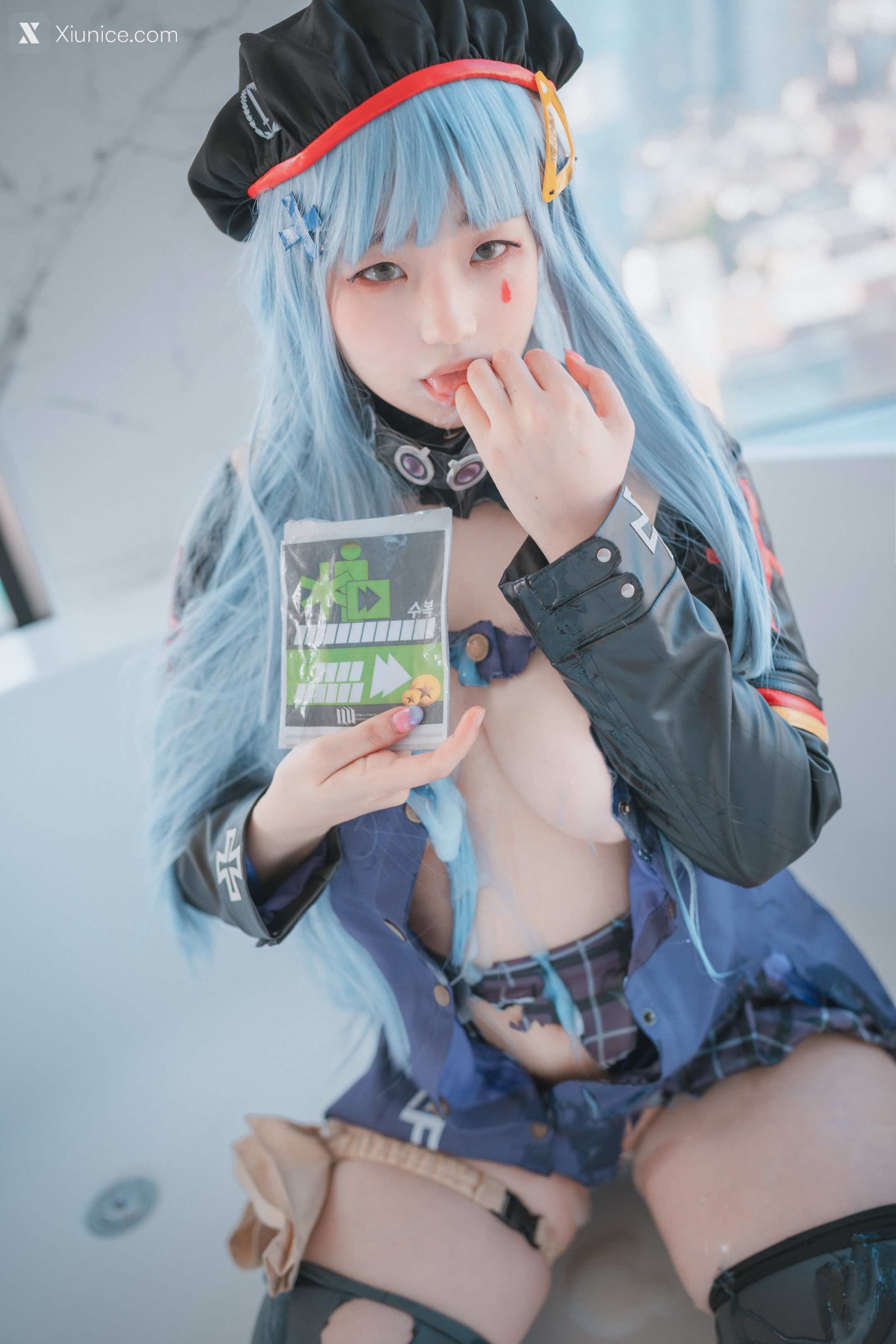 DJAWA Photo – Mimmi (밈미) – Girls’ Frontline – HK416 (Damaged ver.) 4K