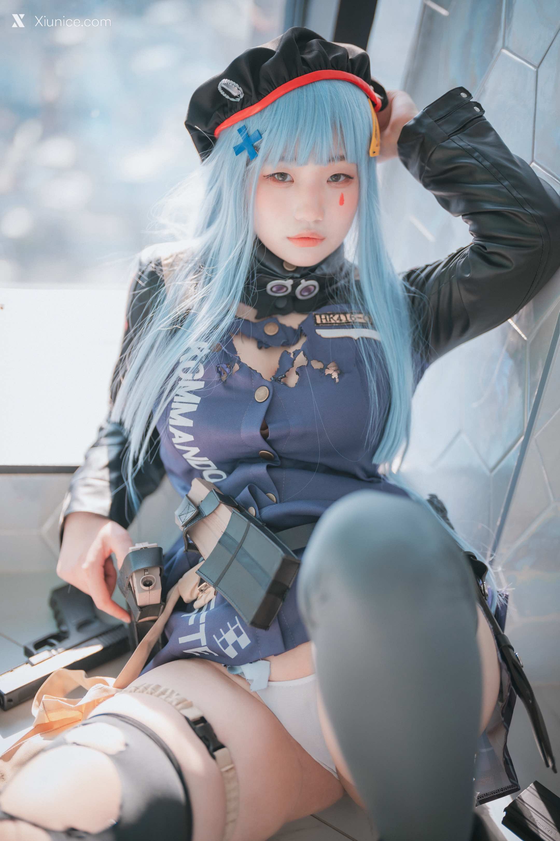 DJAWA Photo – Mimmi (밈미) – Girls’ Frontline – HK416 (Damaged ver.) 4K
