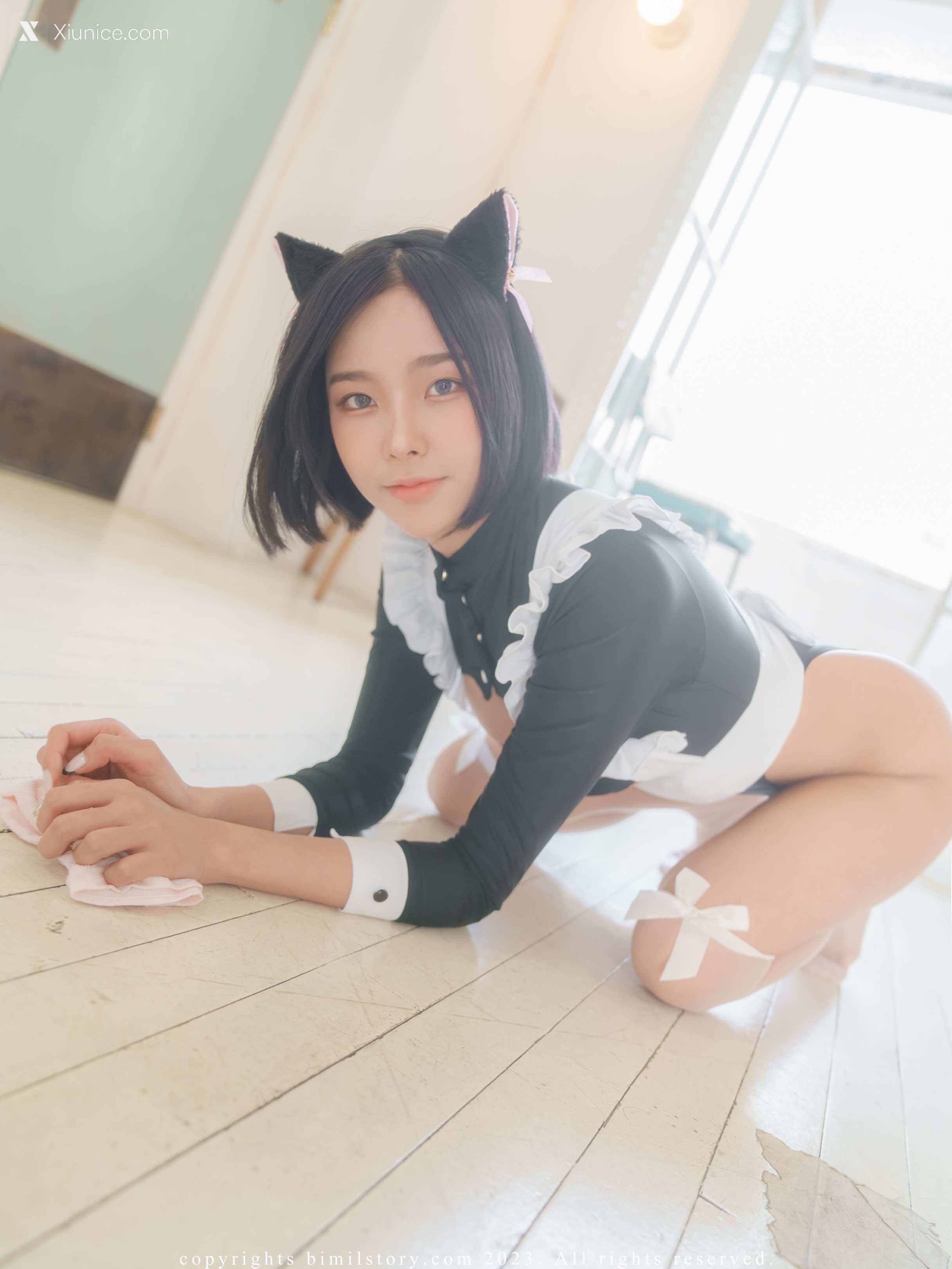 Bimilstory Mina (민아) Vol.25 – Black Cat Mina 4K